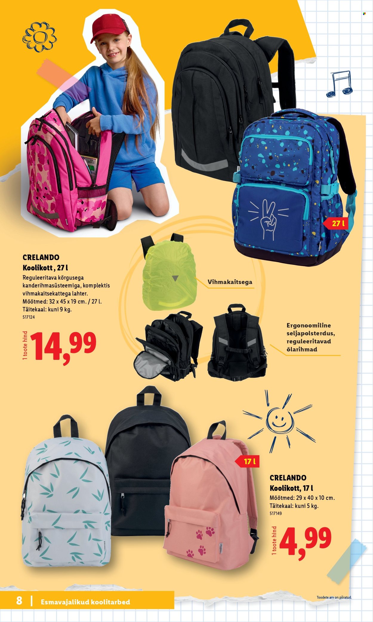 Lidl kliendileht - Tagasi kooli
