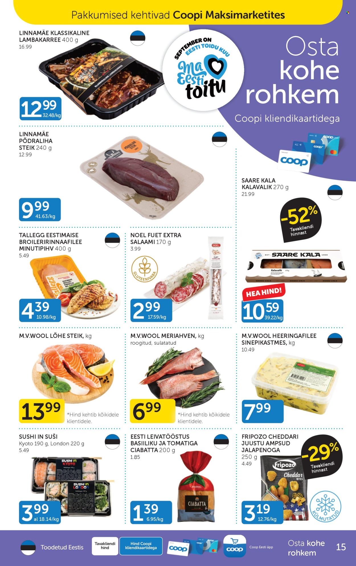 Coop kliendileht (8.09 - 14.09.2026)
