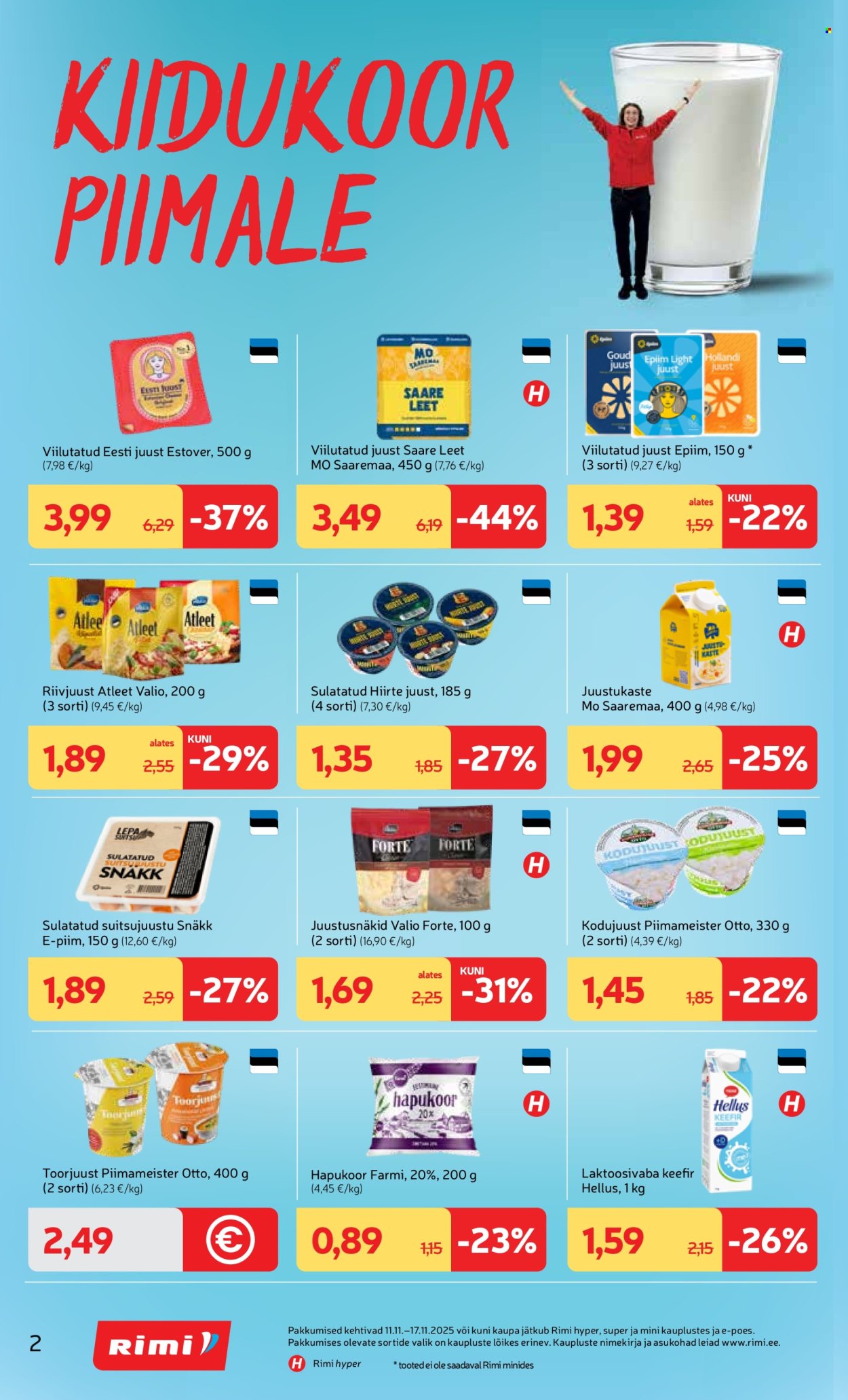 Rimi kliendileht - Kliendileht (11.11 - 17.11.2025)