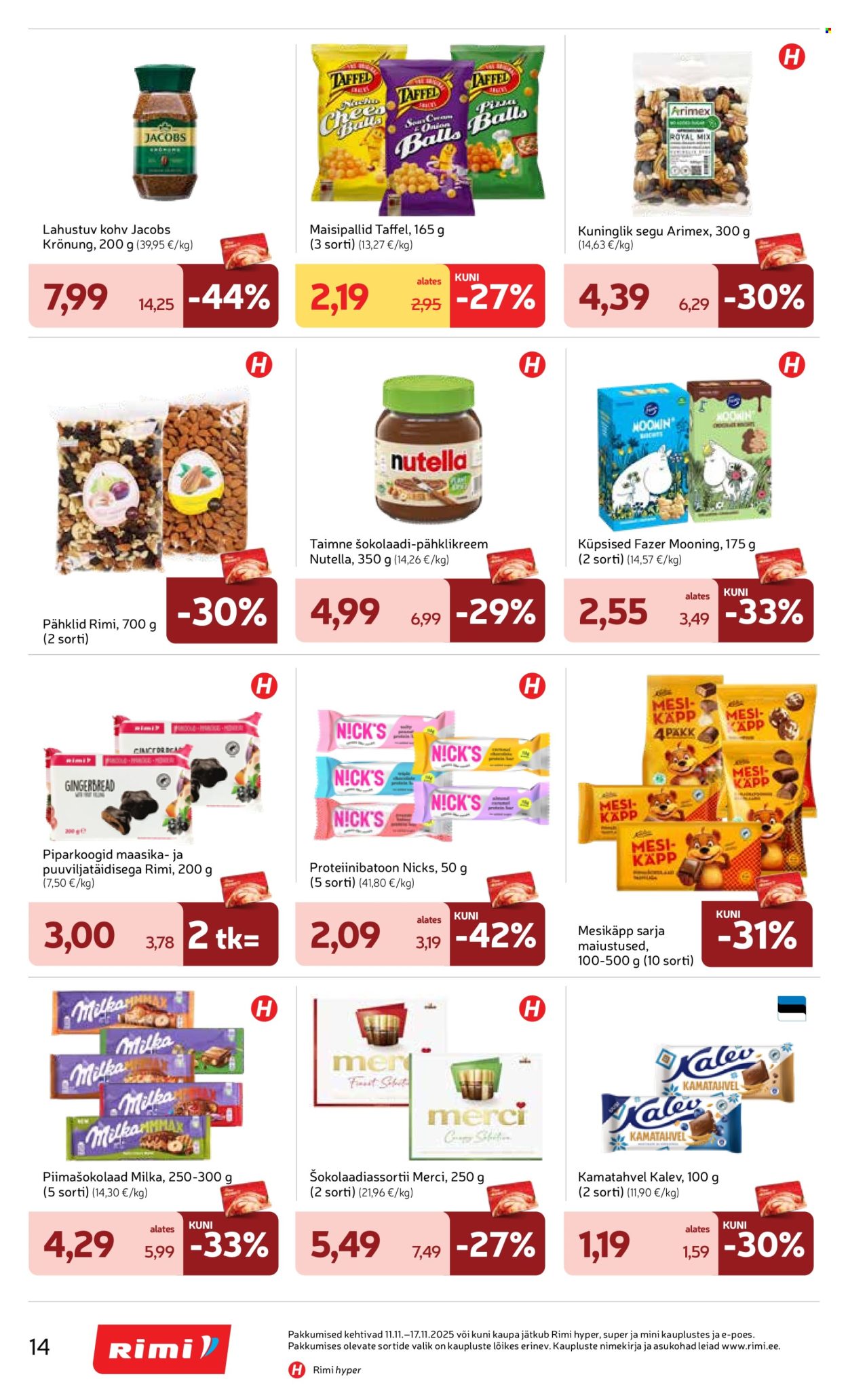 Rimi kliendileht - Kliendileht (11.11 - 17.11.2025)