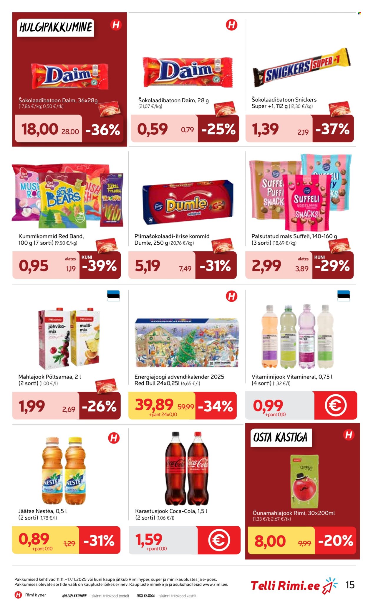 Rimi kliendileht - Kliendileht (11.11 - 17.11.2025)