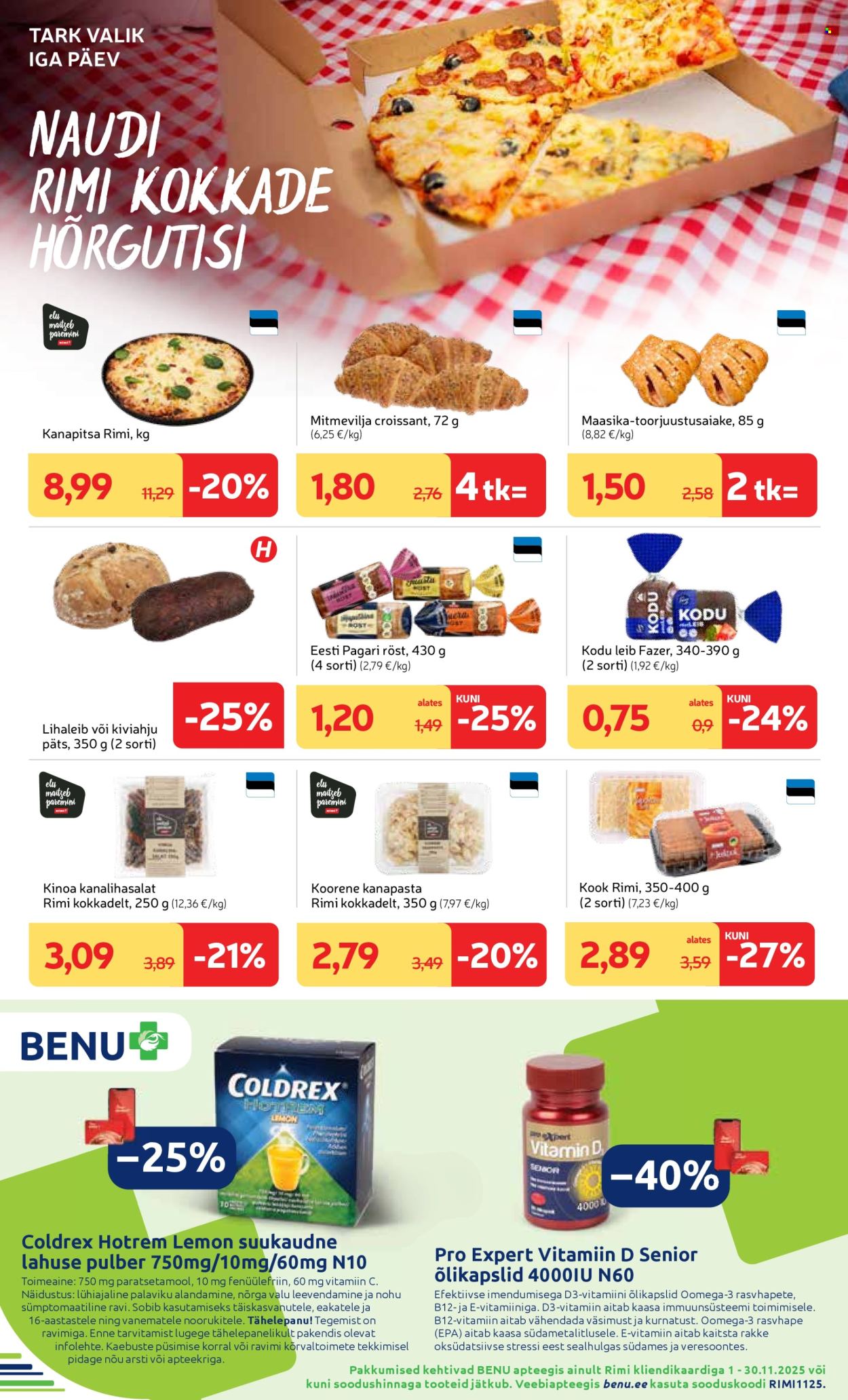 Rimi kliendileht - Kliendileht (11.11 - 17.11.2025)