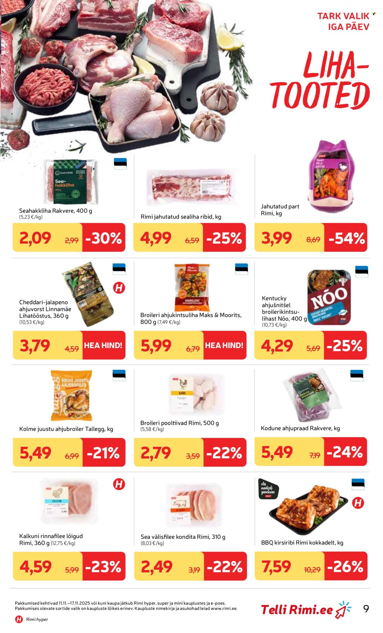 Rimi kliendileht - Kliendileht (11.11 - 17.11.2025)