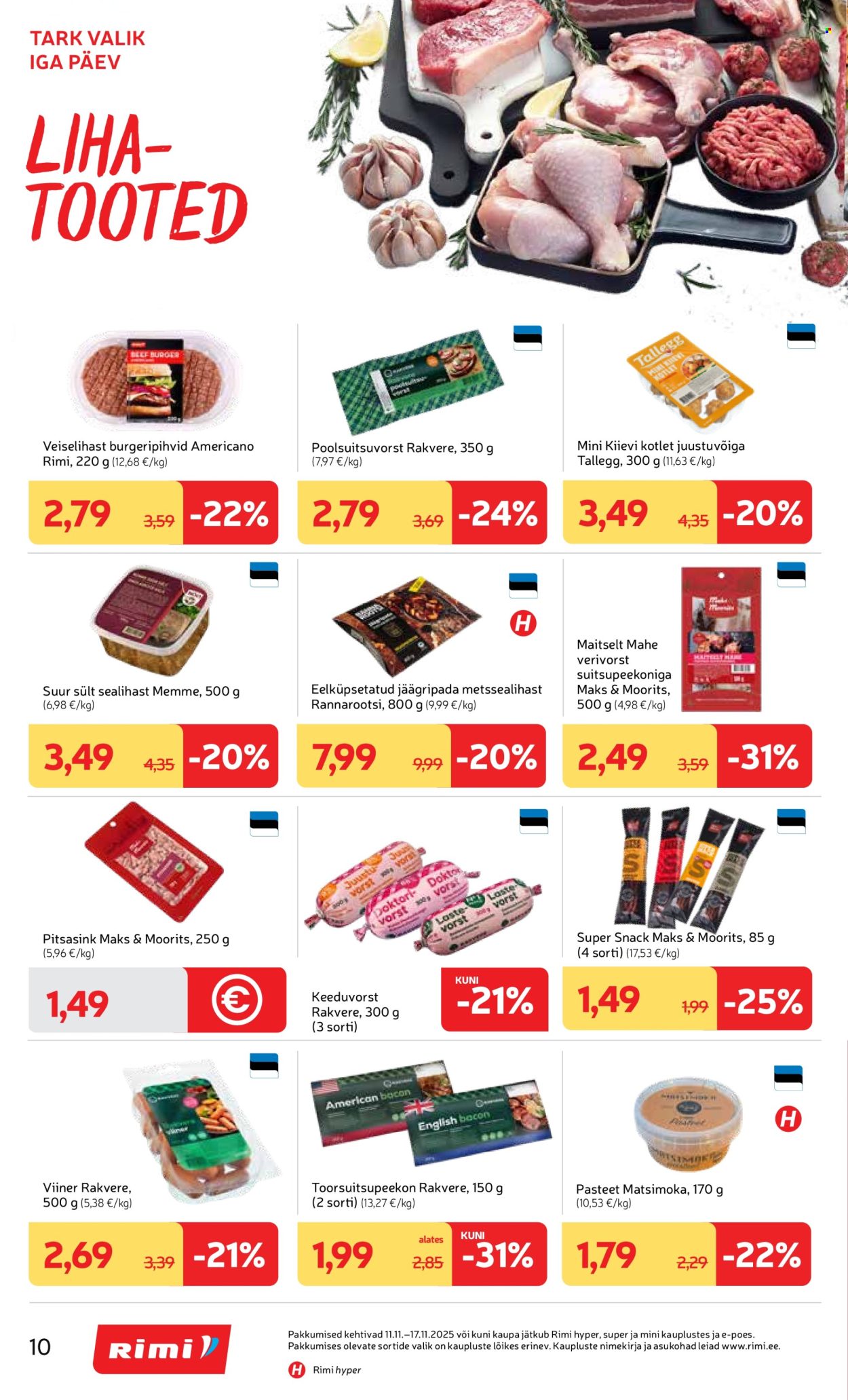 Rimi kliendileht - Kliendileht (11.11 - 17.11.2025)