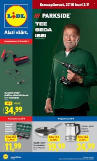 Lidl kliendileht - Tööstuskaupade pakkumised (27.10 - 2.11.2025)
