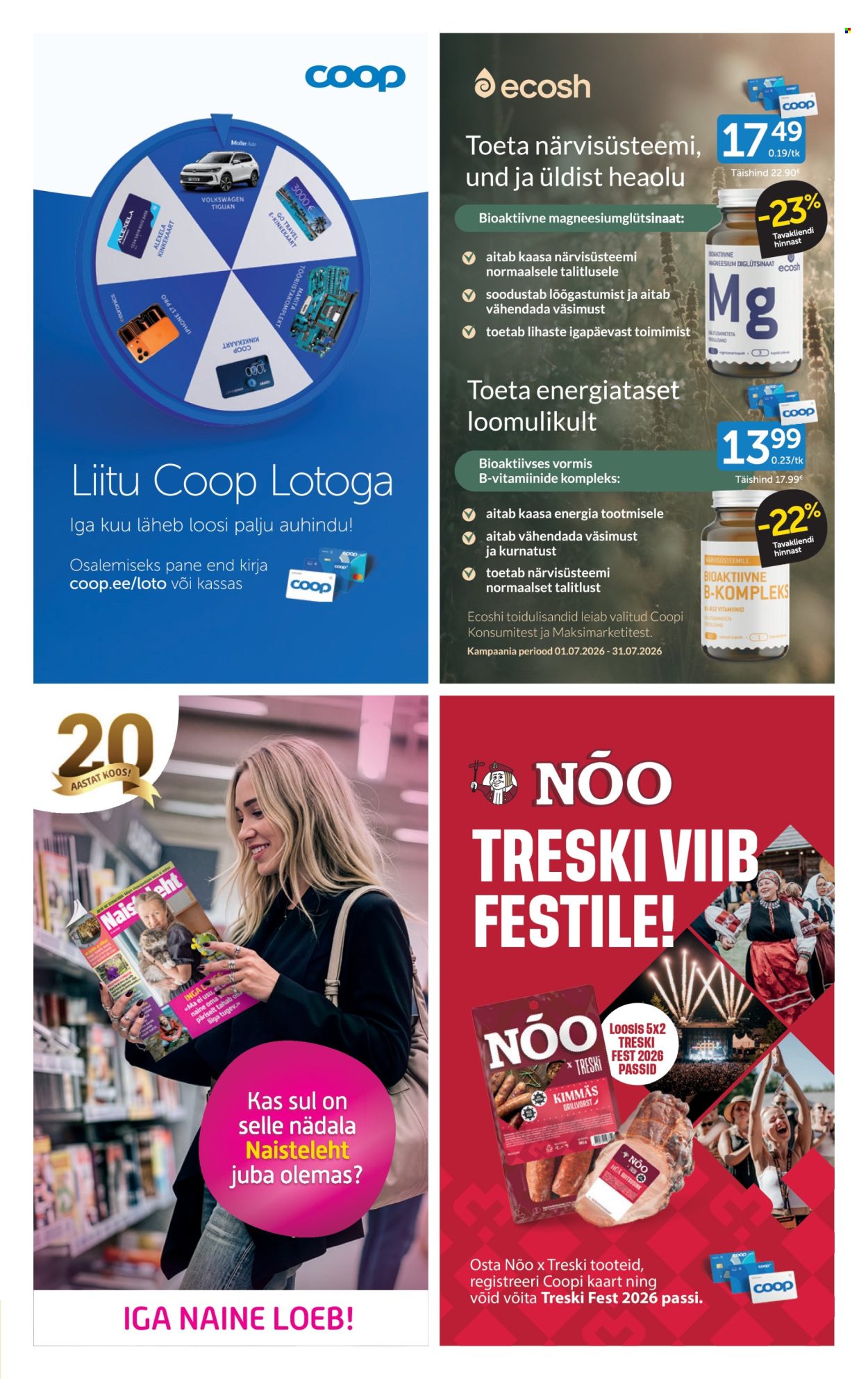 Coop kliendileht (7.07 - 13.07.2026)