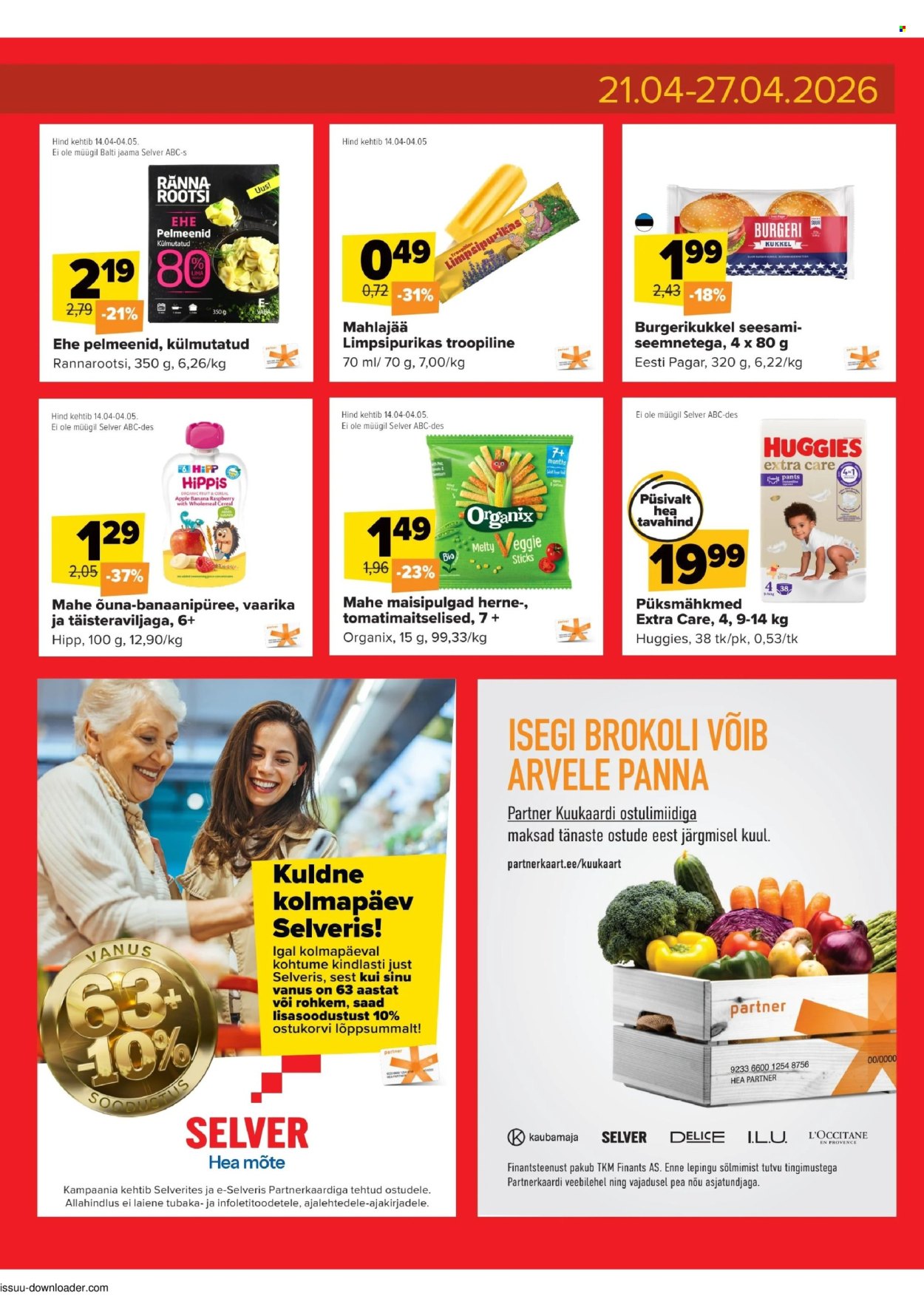 Selver kliendileht - Nädala parim hind (21.04 - 27.04.2026)