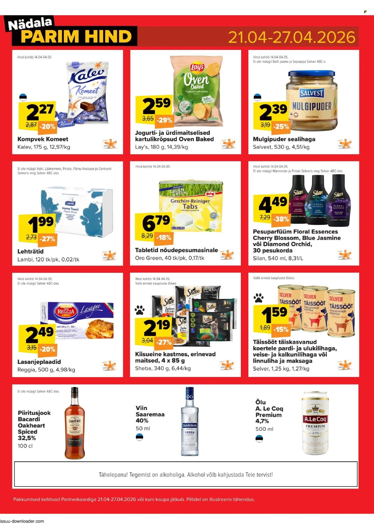 Selver kliendileht - Nädala parim hind (21.04 - 27.04.2026)