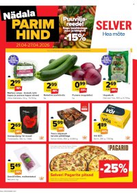 Selver kliendileht - Nädala parim hind (21.04 - 27.04.2026)