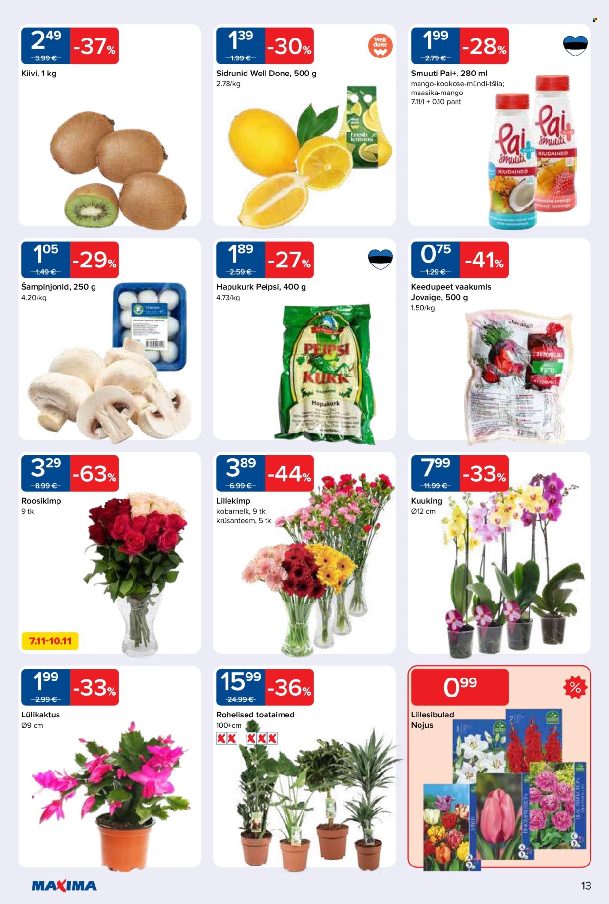 Maxima kliendileht - Maxima kliendileht nr. 45 (4.11 - 11.11.2025)