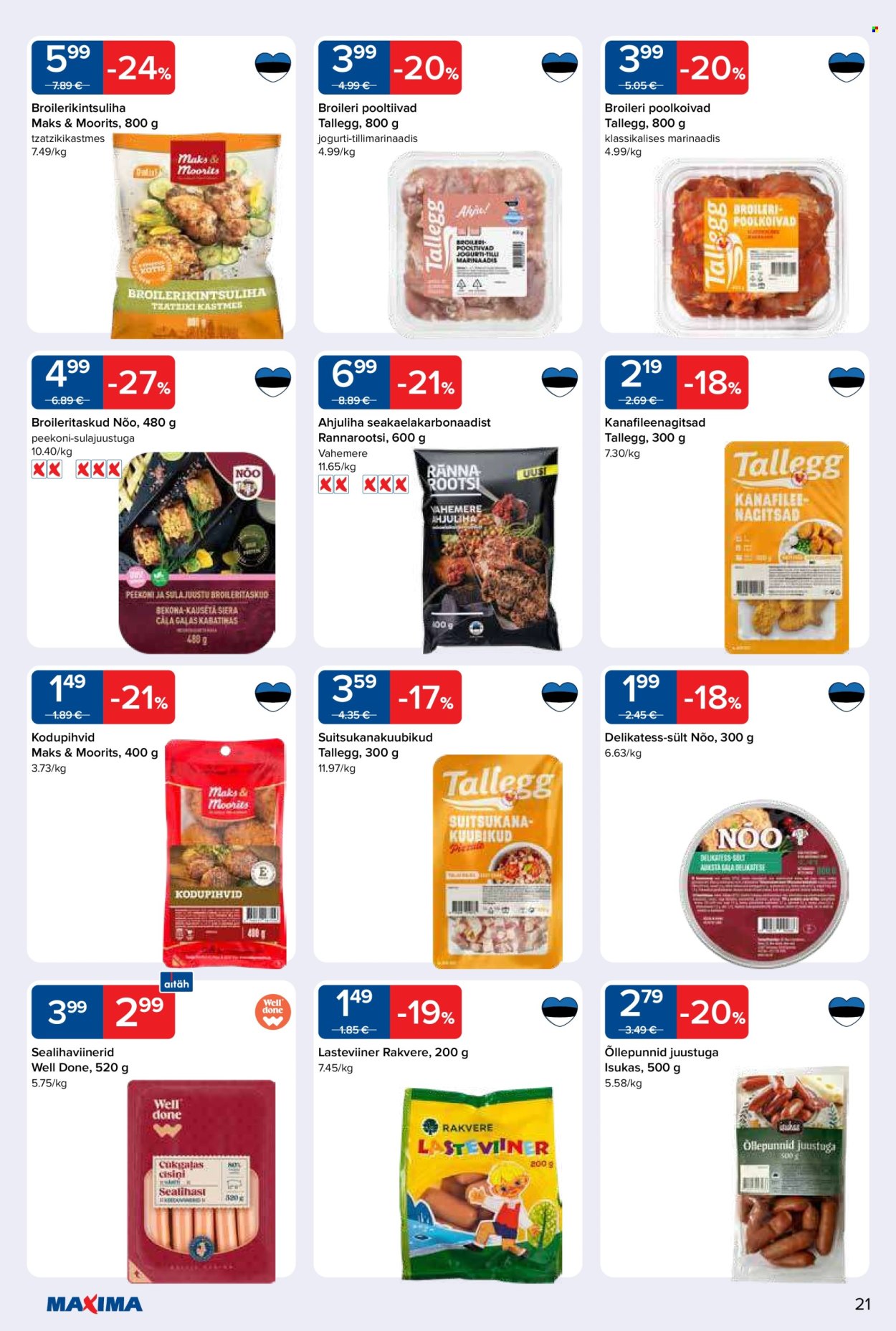 Maxima kliendileht - Maxima kliendileht nr. 45 (4.11 - 11.11.2025)