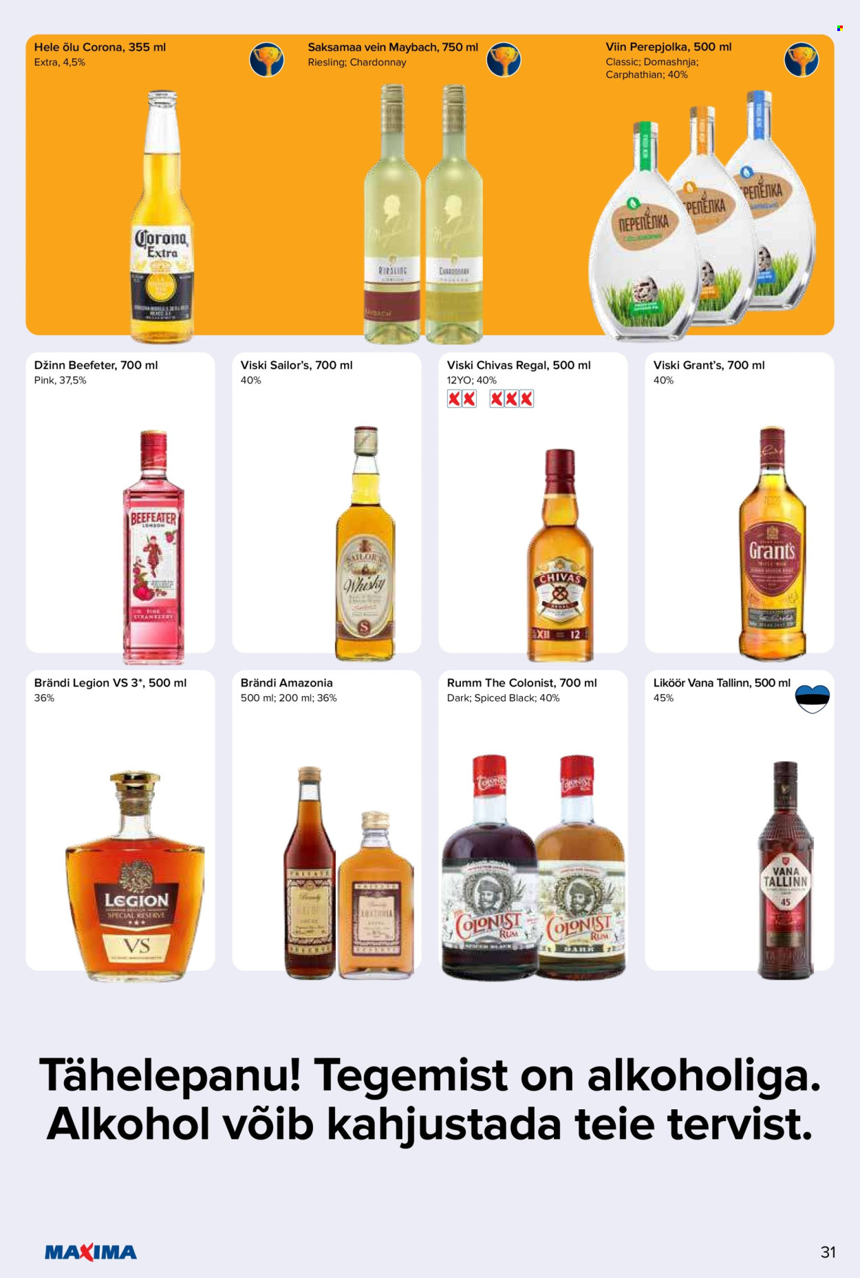 Maxima kliendileht - Maxima kliendileht nr. 45 (4.11 - 11.11.2025)