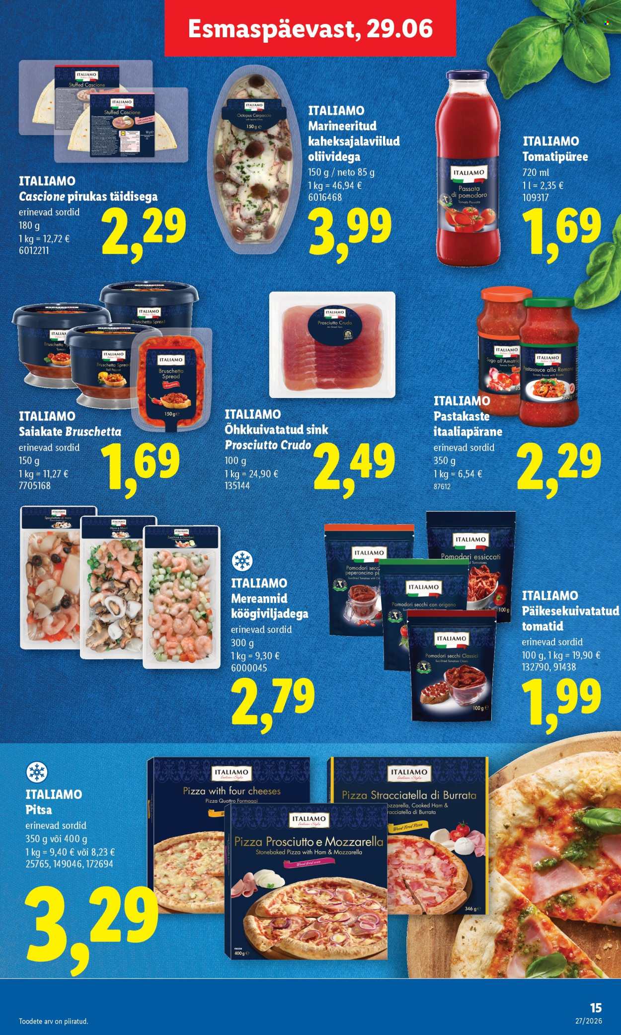Lidl kliendileht (29.06 - 5.07.2026)