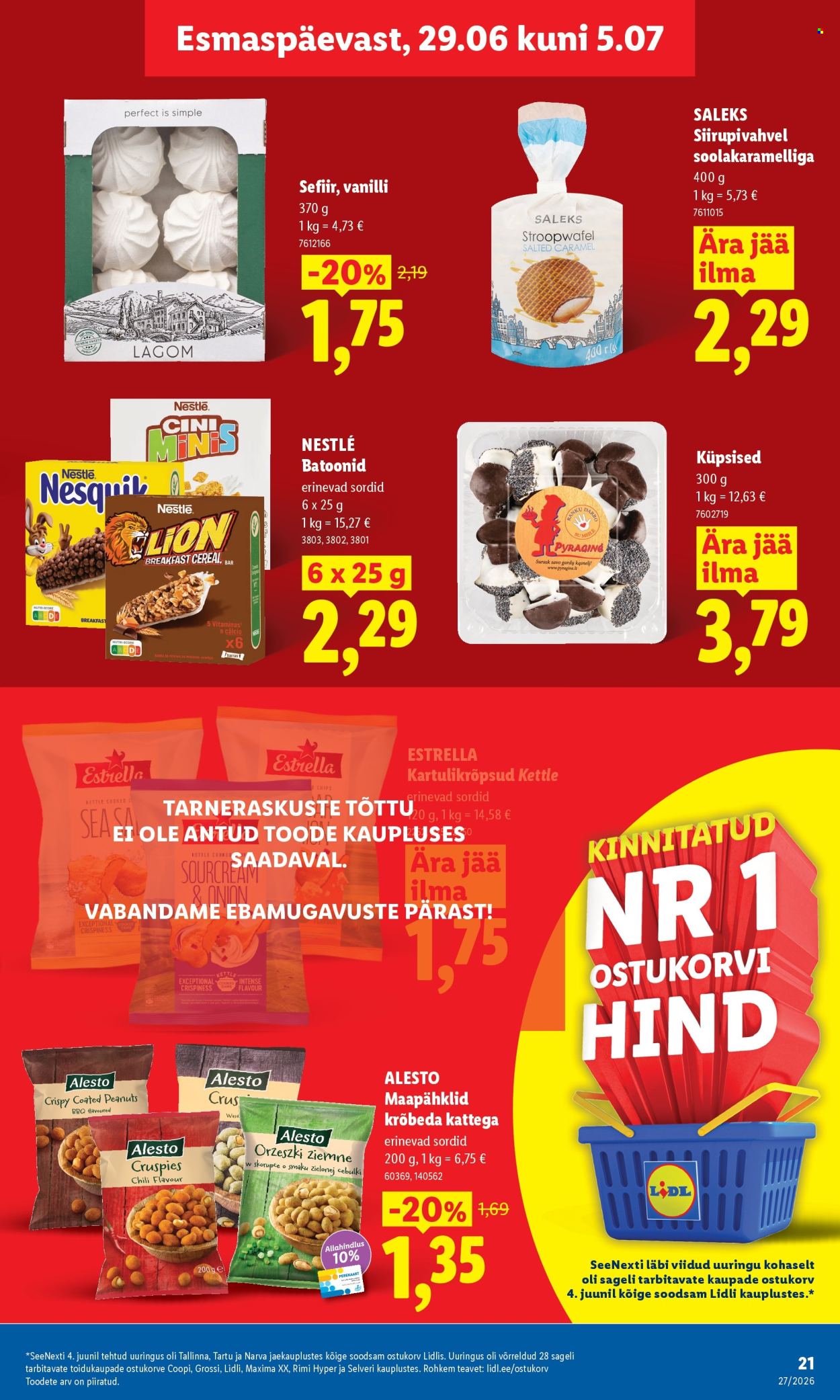 Lidl kliendileht (29.06 - 5.07.2026)