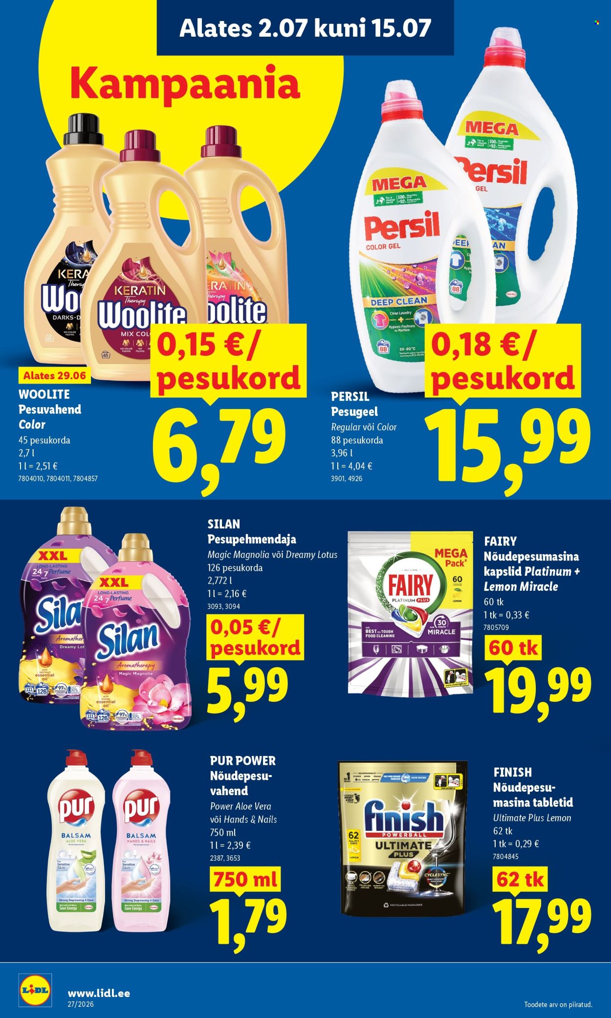 Lidl kliendileht (29.06 - 5.07.2026)