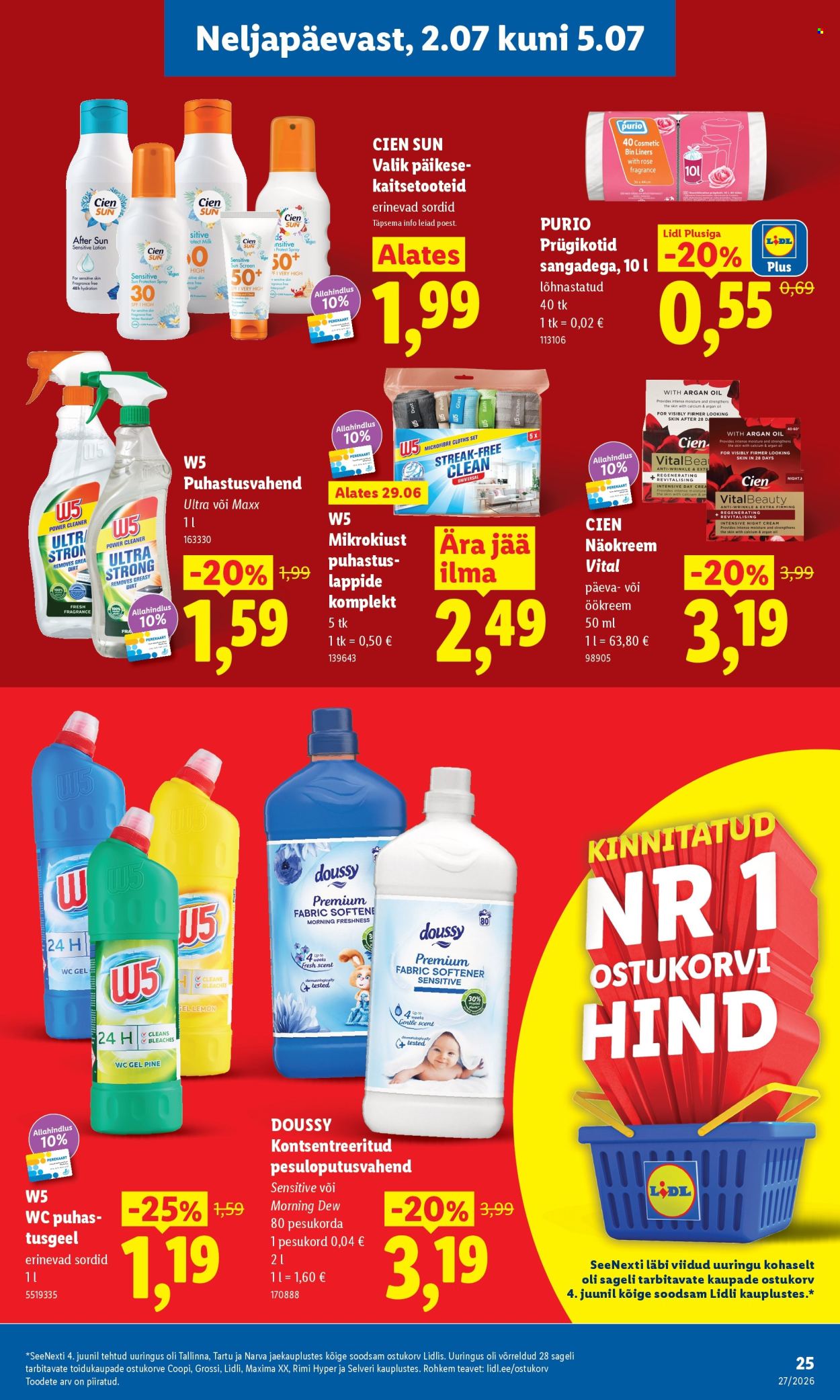 Lidl kliendileht (29.06 - 5.07.2026)