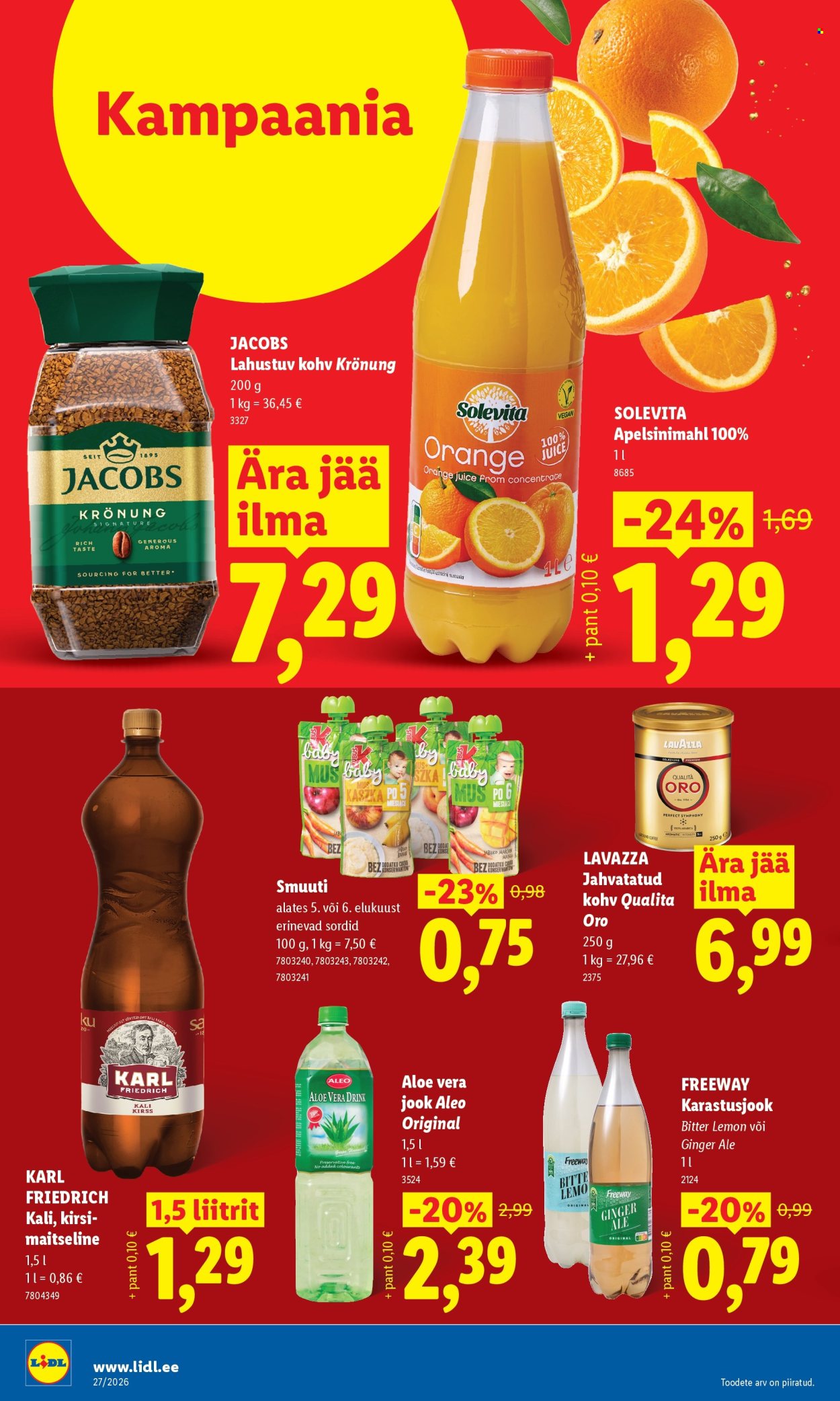 Lidl kliendileht (29.06 - 5.07.2026)