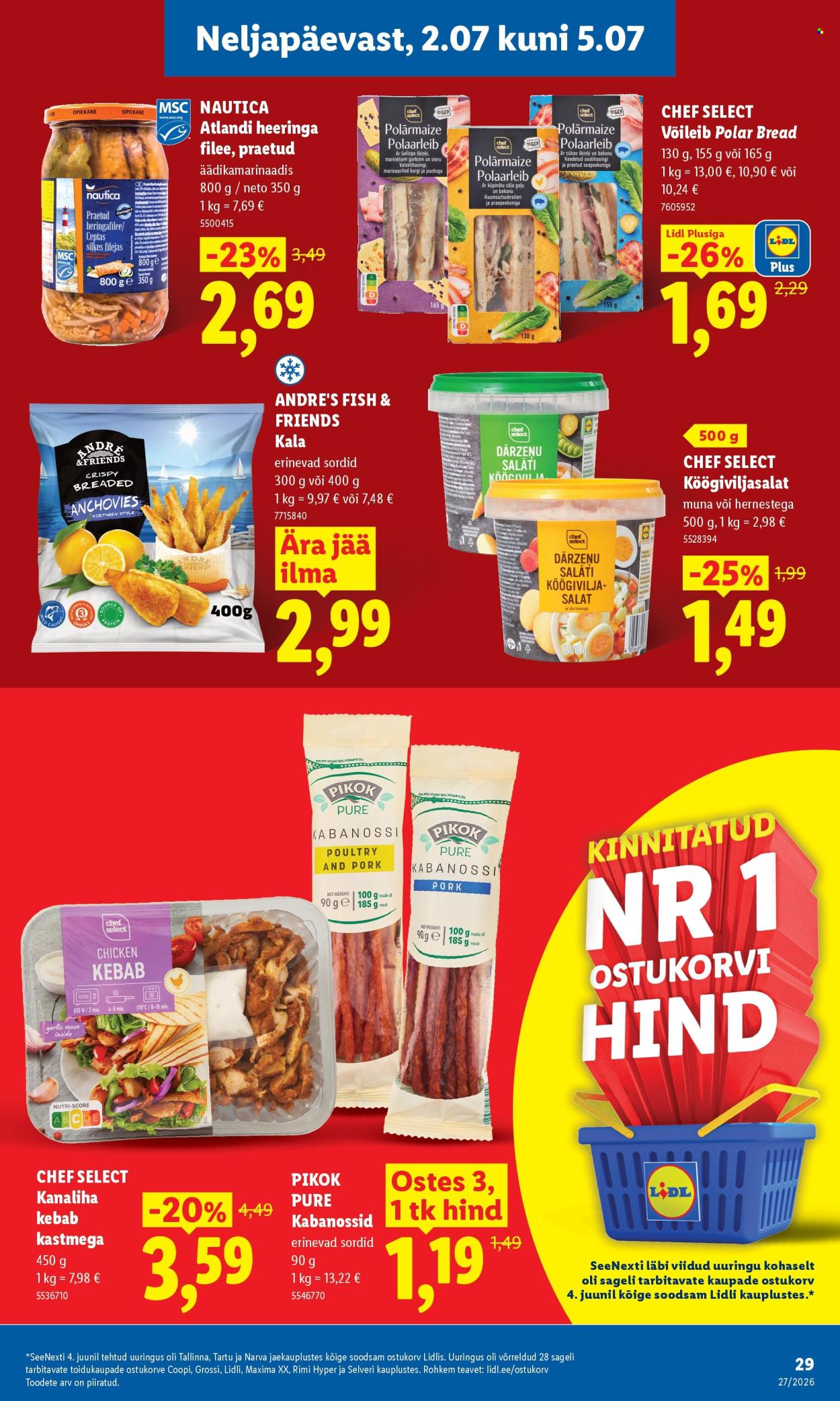 Lidl kliendileht (29.06 - 5.07.2026)
