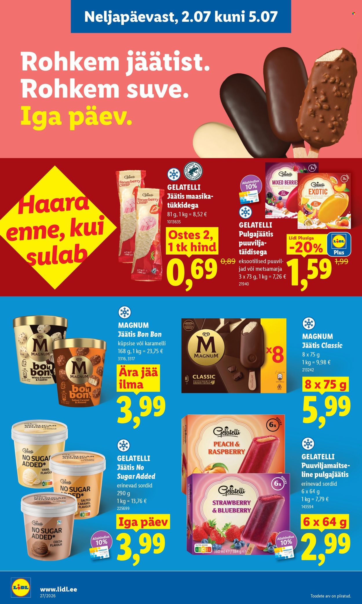 Lidl kliendileht (29.06 - 5.07.2026)