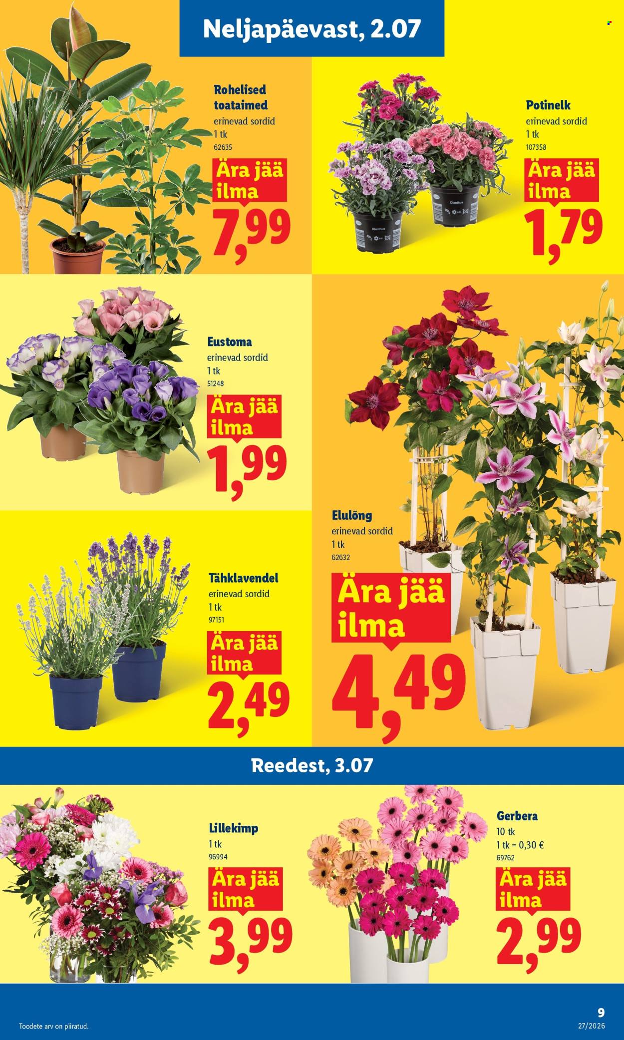 Lidl kliendileht (29.06 - 5.07.2026)