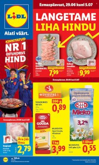 Lidl kliendileht (29.06 - 5.07.2026)