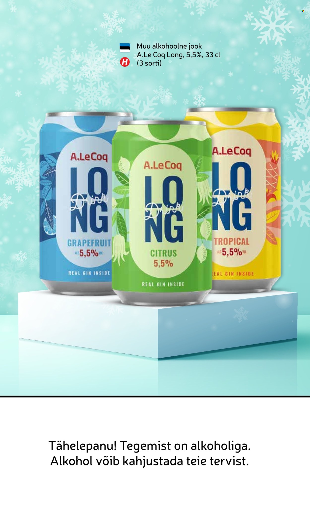 Rimi kliendileht - Rimi joogikataloog (16.12.2025 - 5.01.2026)