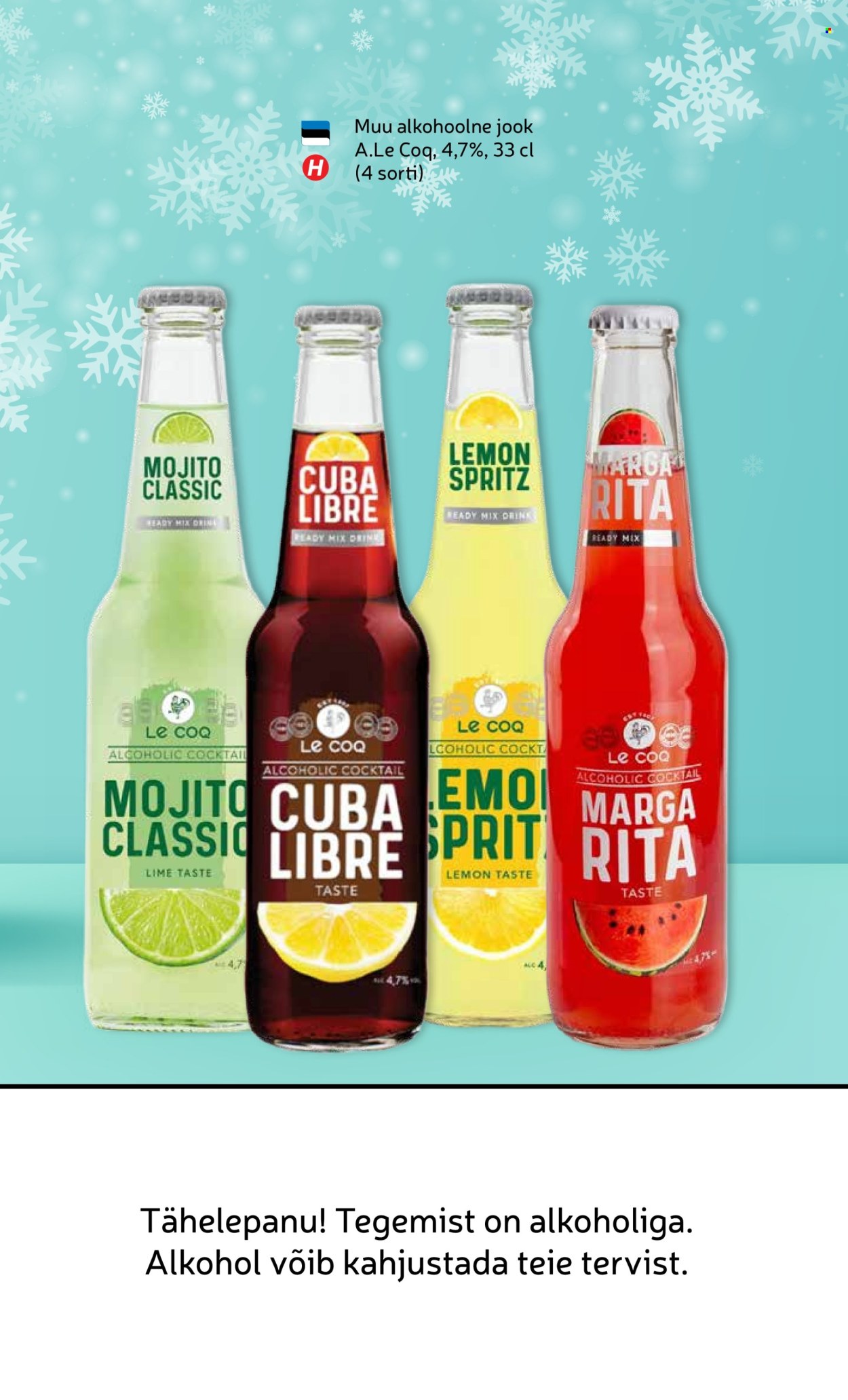 Rimi kliendileht - Rimi joogikataloog (16.12.2025 - 5.01.2026)