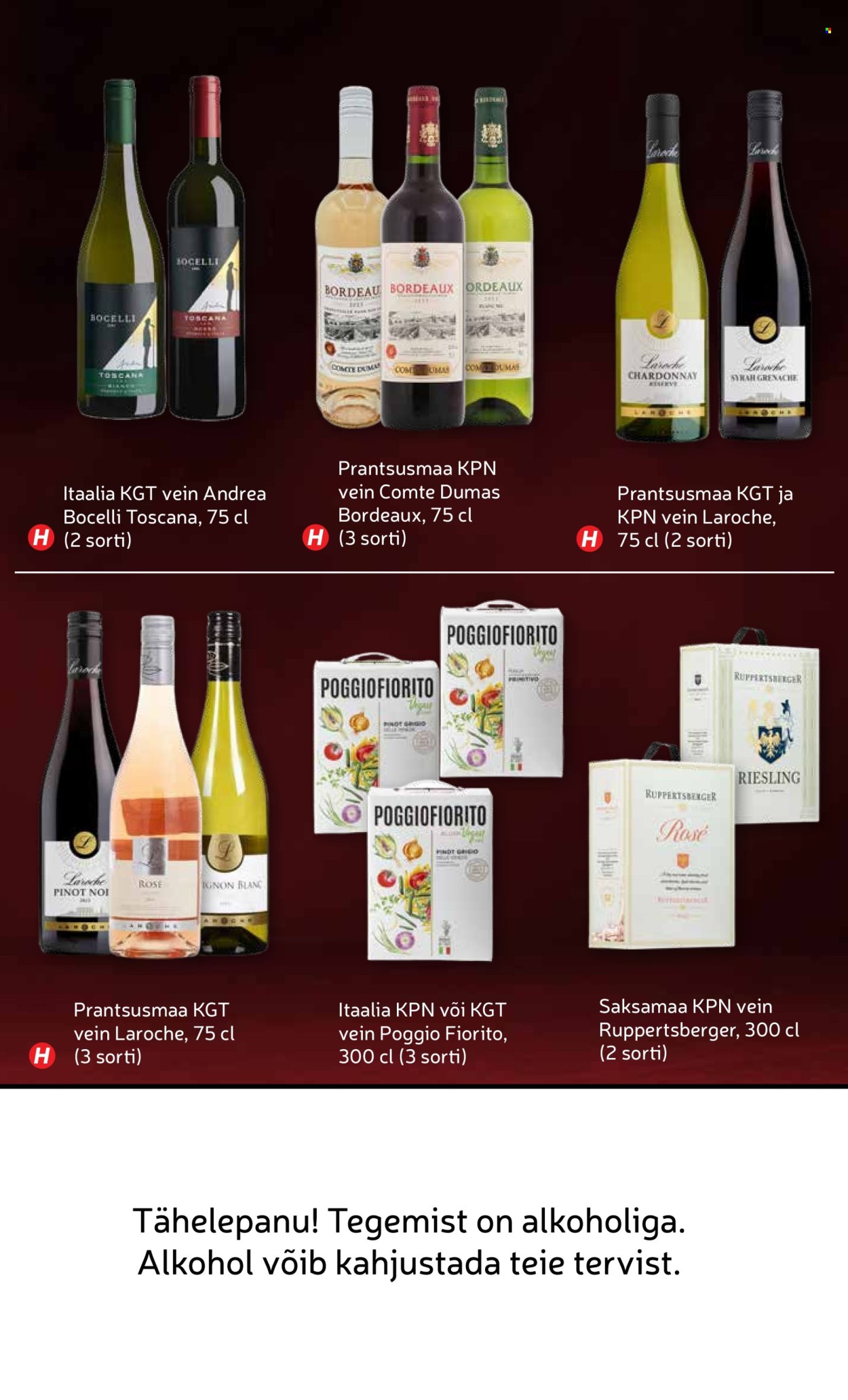 Rimi kliendileht - Rimi joogikataloog (16.12.2025 - 5.01.2026)