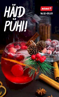 Rimi kliendileht - Rimi joogikataloog (16.12.2025 - 5.01.2026)