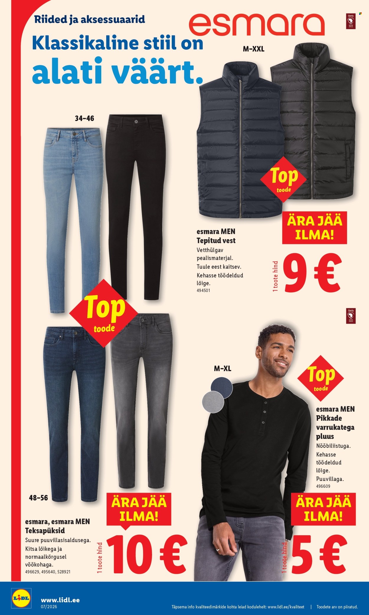 Lidl kliendileht - Tööstuskaupade pakkumised (9.02 - 15.02.2026)