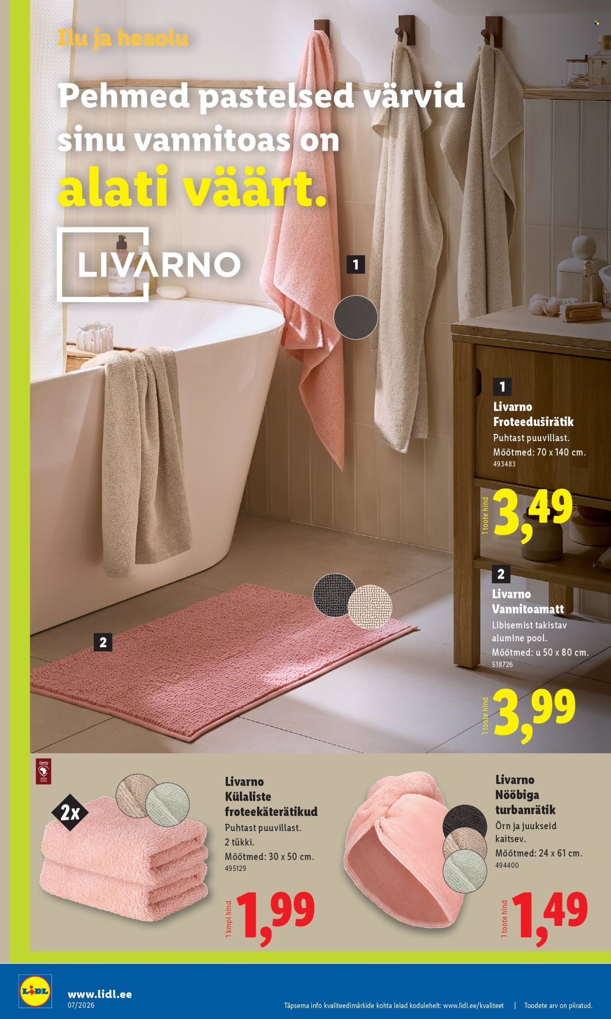 Lidl kliendileht - Tööstuskaupade pakkumised (9.02 - 15.02.2026)