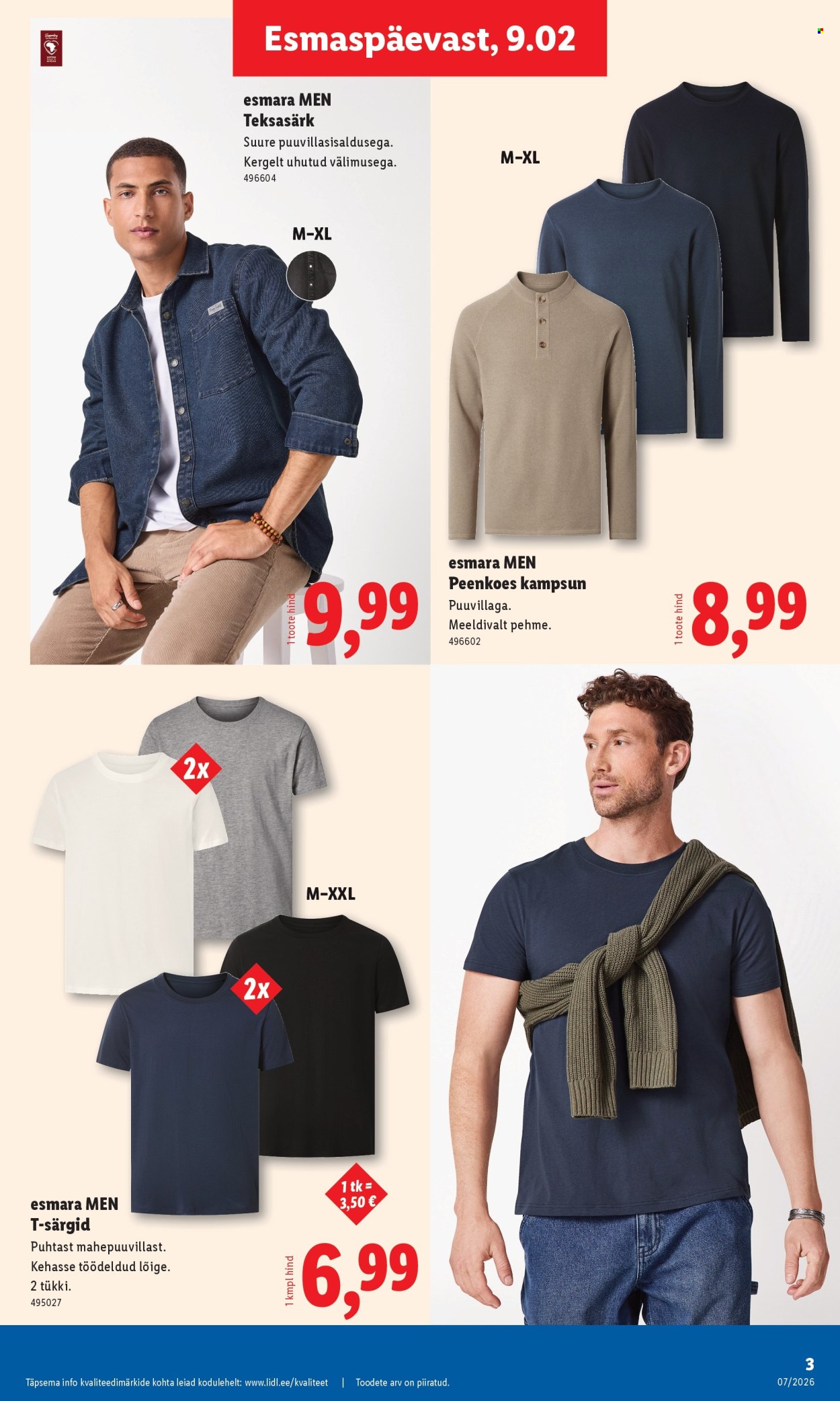 Lidl kliendileht - Tööstuskaupade pakkumised (9.02 - 15.02.2026)