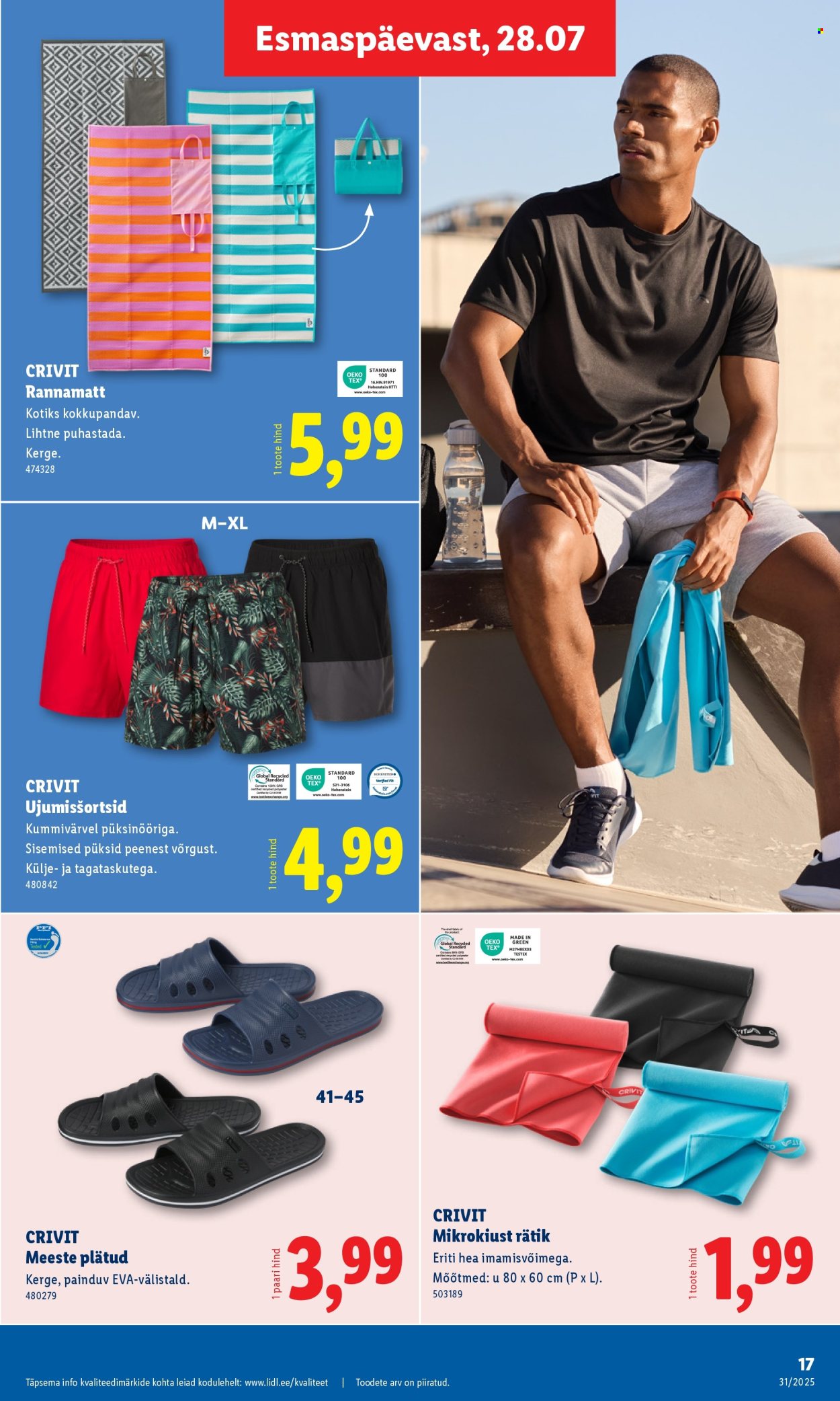 Lidl kliendileht - Tööstuskaupade pakkumised (28.07 - 3.08.2025)