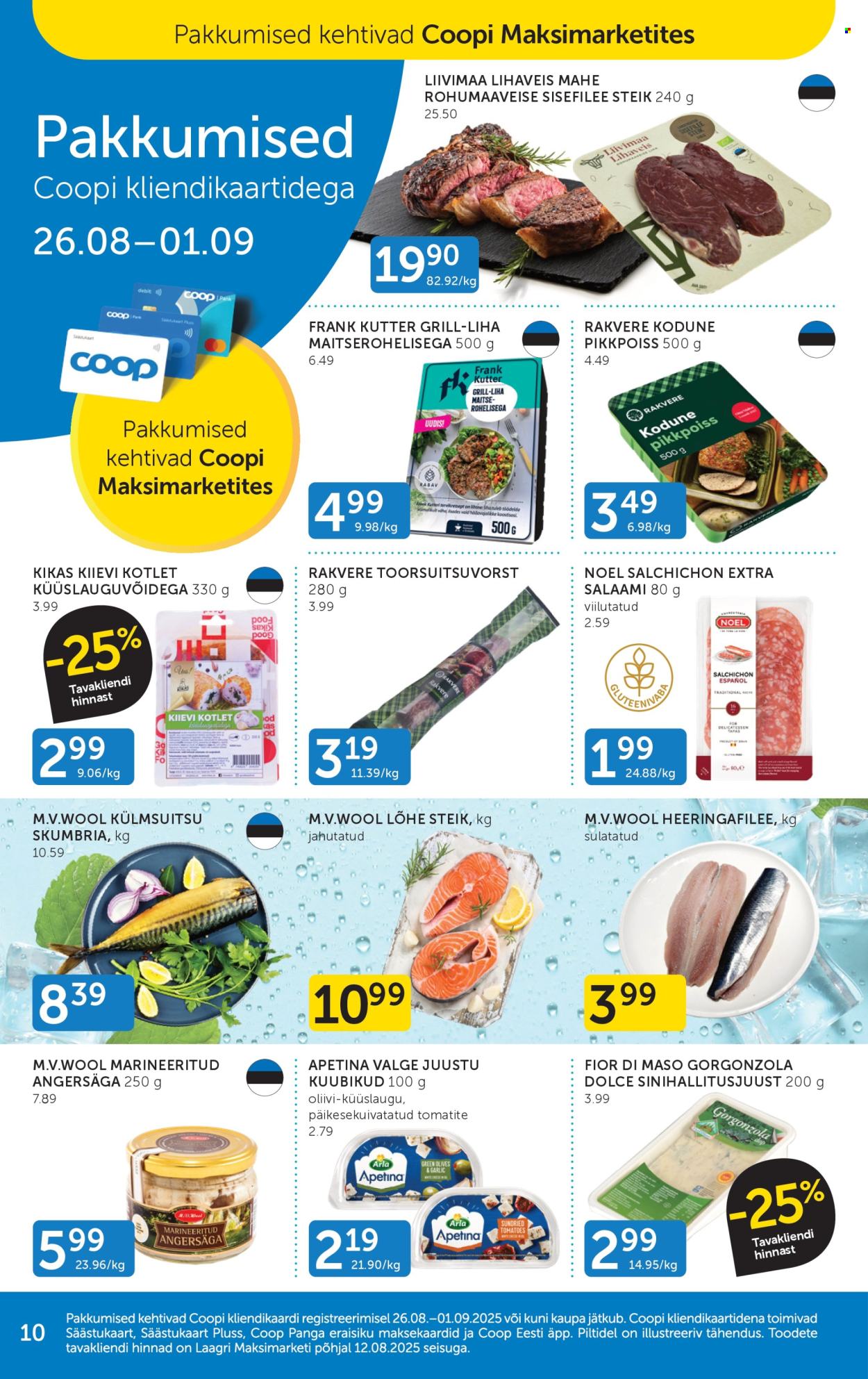 Coop kliendileht (26.08 - 1.09.2025)