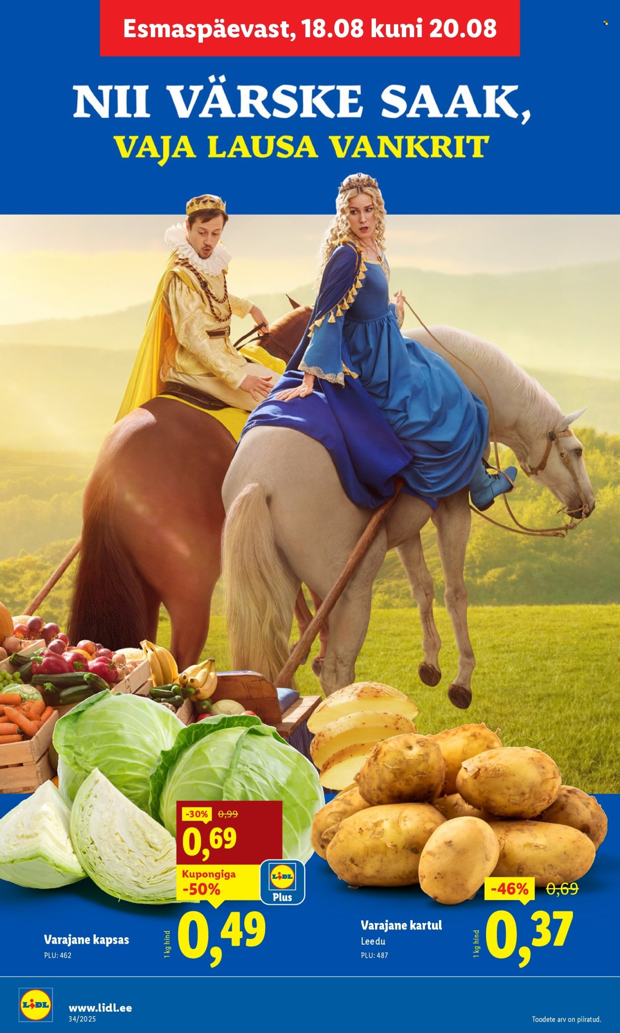 Lidl kliendileht - Kliendileht (18.08 - 24.08.2025)