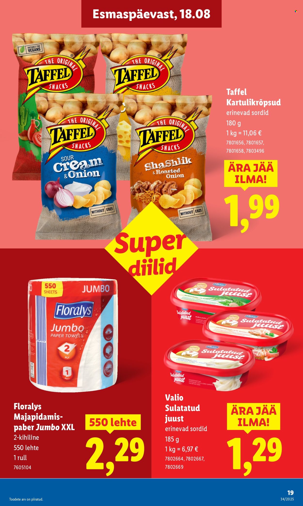 Lidl kliendileht - Kliendileht (18.08 - 24.08.2025)