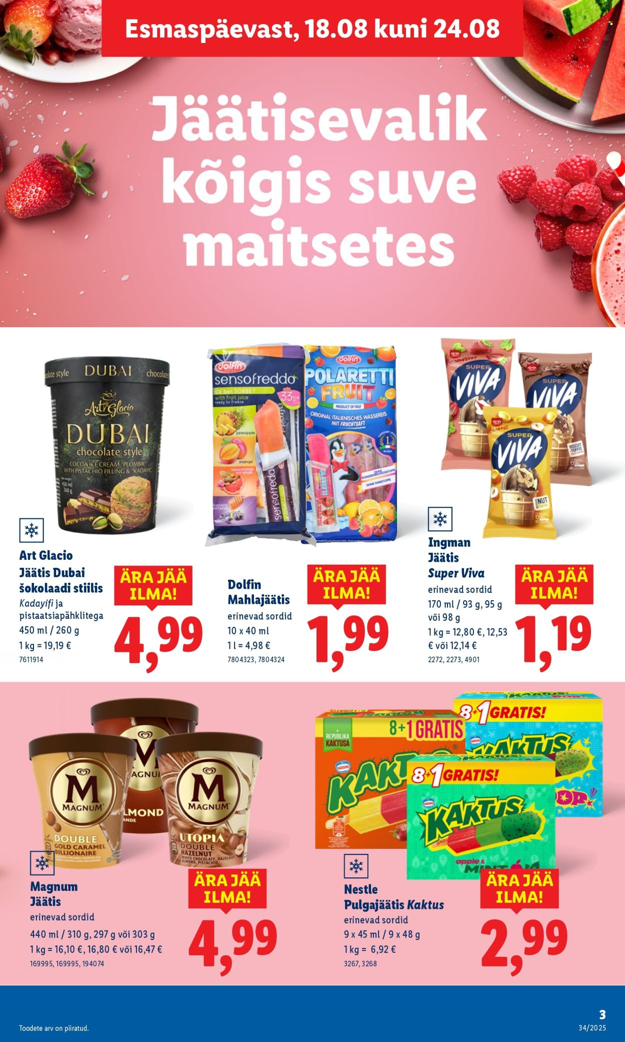 Lidl kliendileht - Kliendileht (18.08 - 24.08.2025)