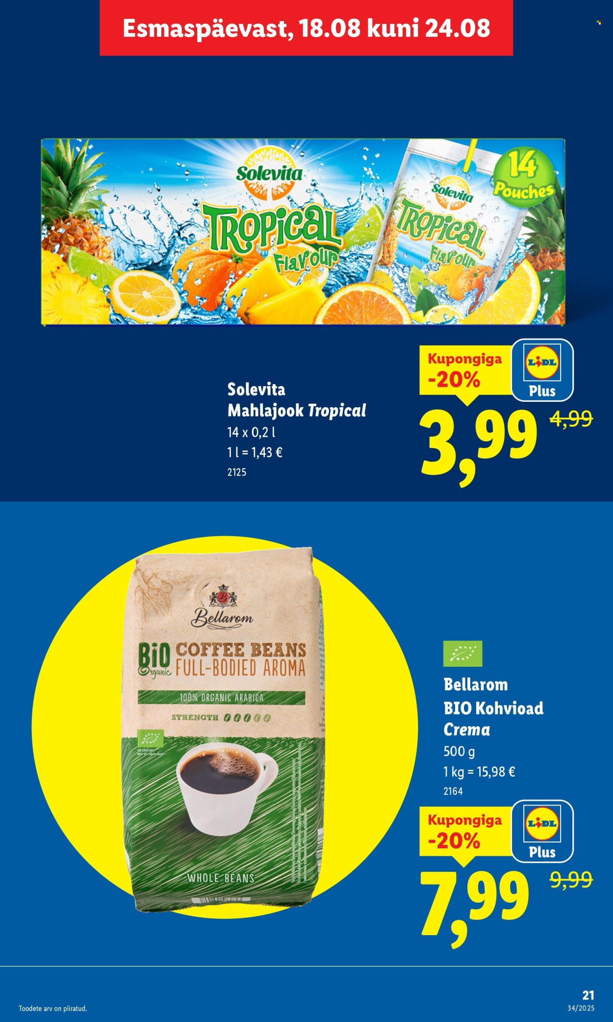 Lidl kliendileht - Kliendileht (18.08 - 24.08.2025)