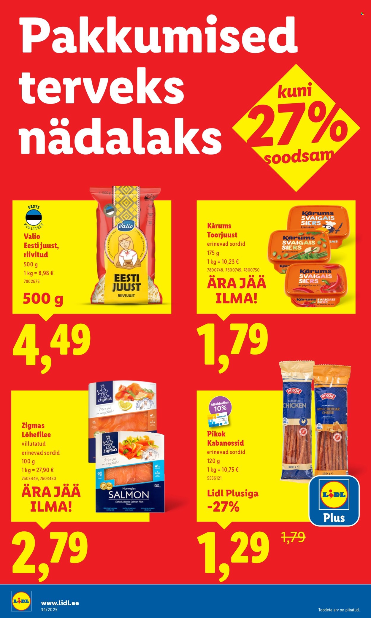 Lidl kliendileht - Kliendileht (18.08 - 24.08.2025)