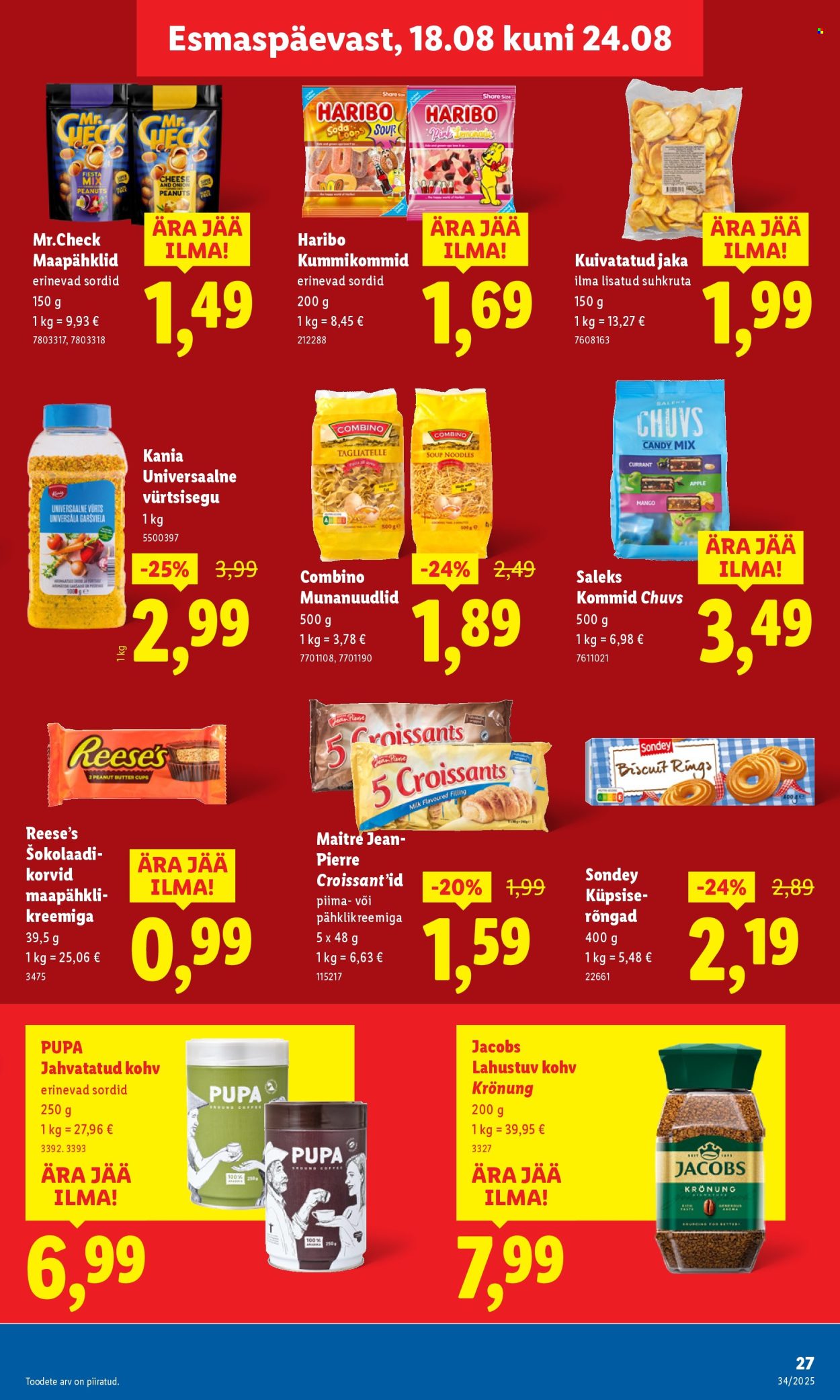 Lidl kliendileht - Kliendileht (18.08 - 24.08.2025)
