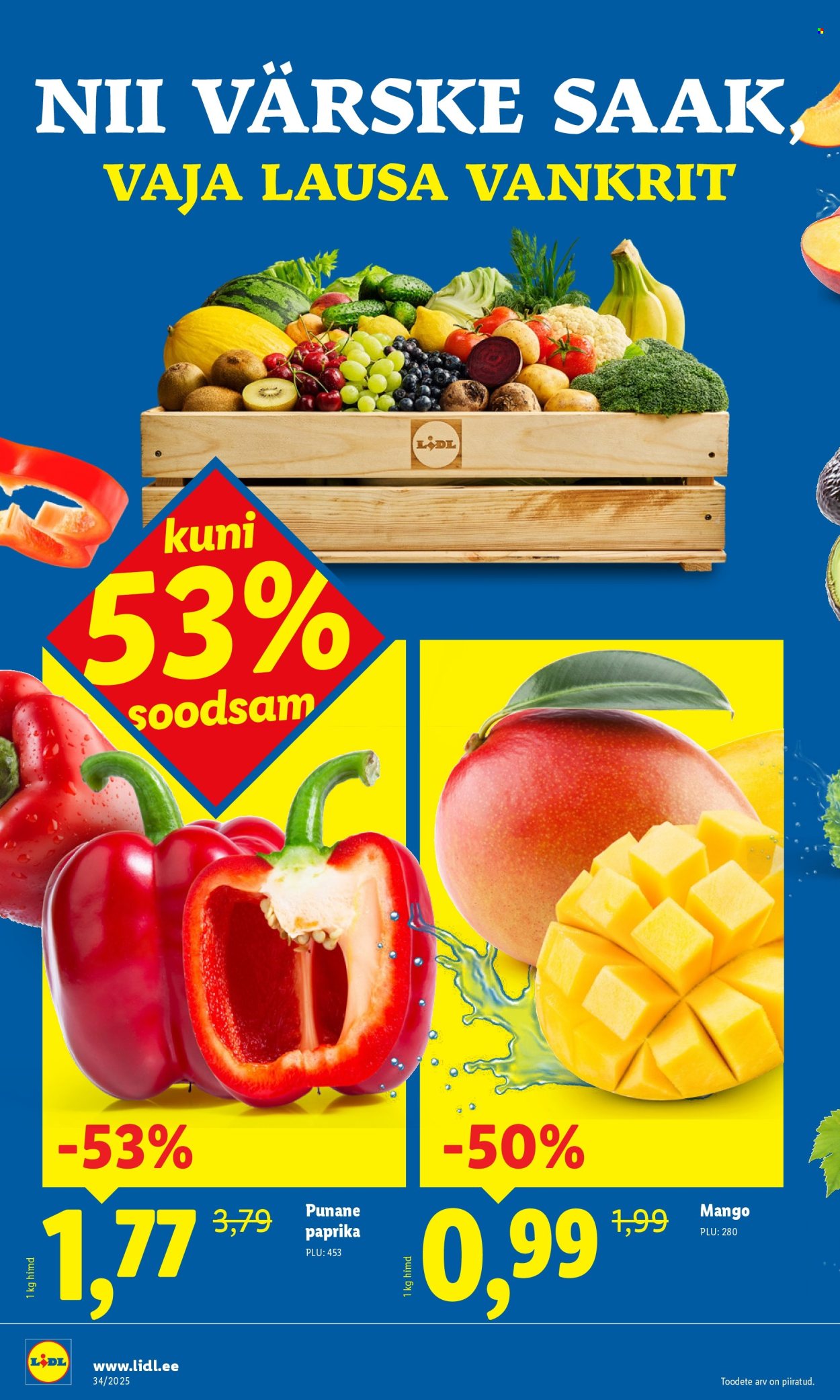 Lidl kliendileht - Kliendileht (18.08 - 24.08.2025)
