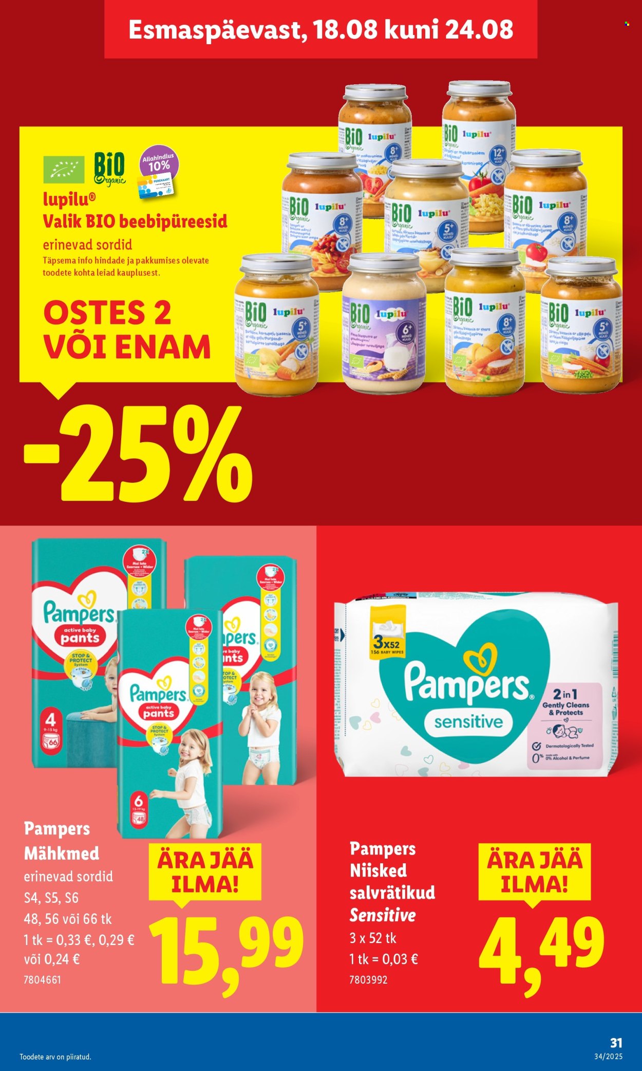 Lidl kliendileht - Kliendileht (18.08 - 24.08.2025)