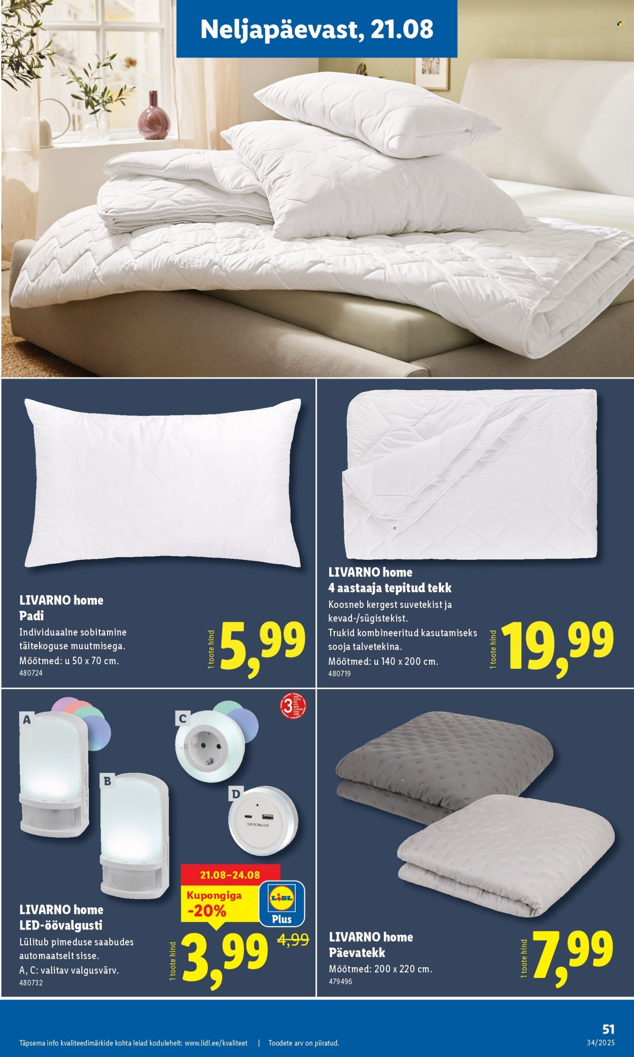 Lidl kliendileht - Kliendileht (18.08 - 24.08.2025)