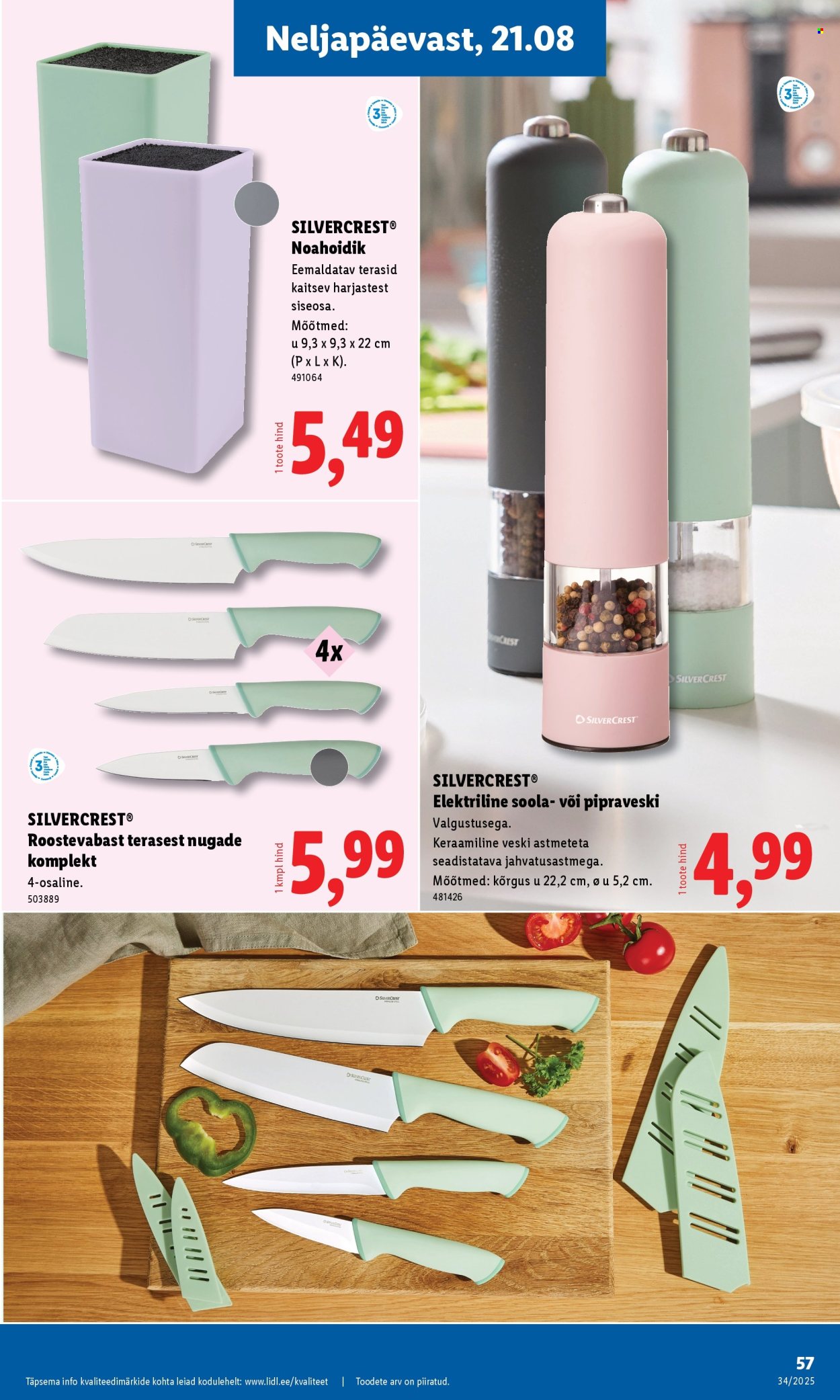 Lidl kliendileht - Kliendileht (18.08 - 24.08.2025)