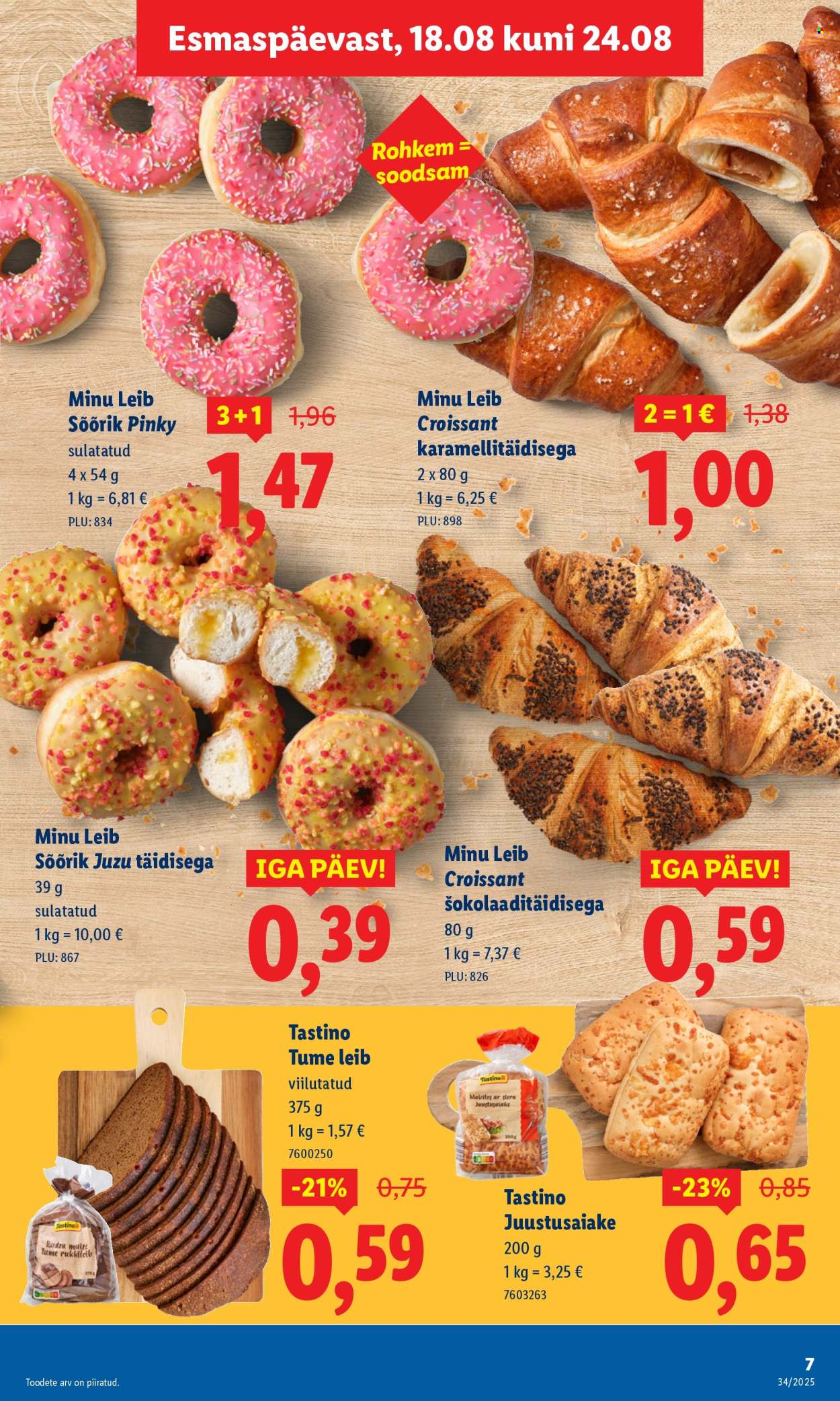 Lidl kliendileht - Kliendileht (18.08 - 24.08.2025)