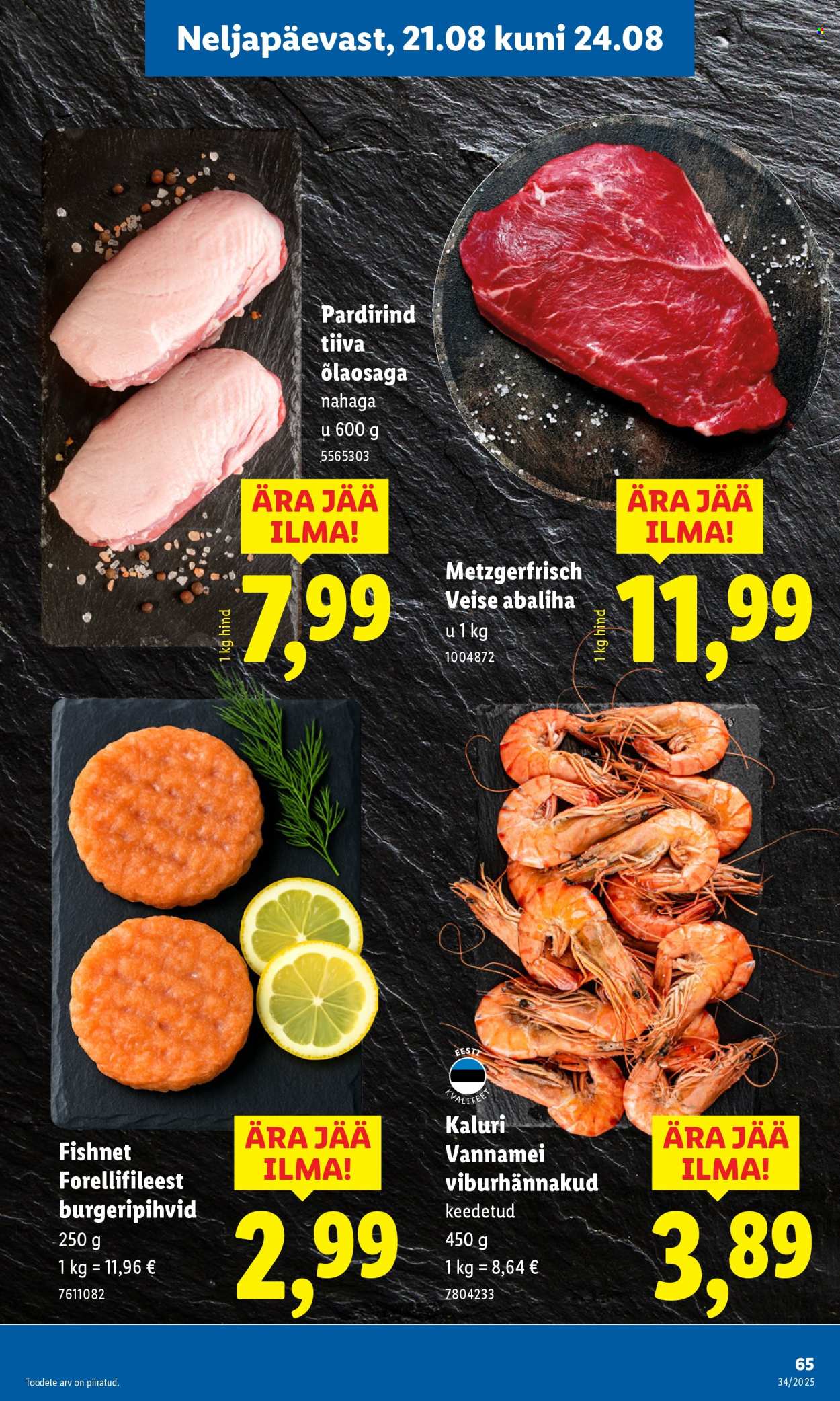 Lidl kliendileht - Kliendileht (18.08 - 24.08.2025)