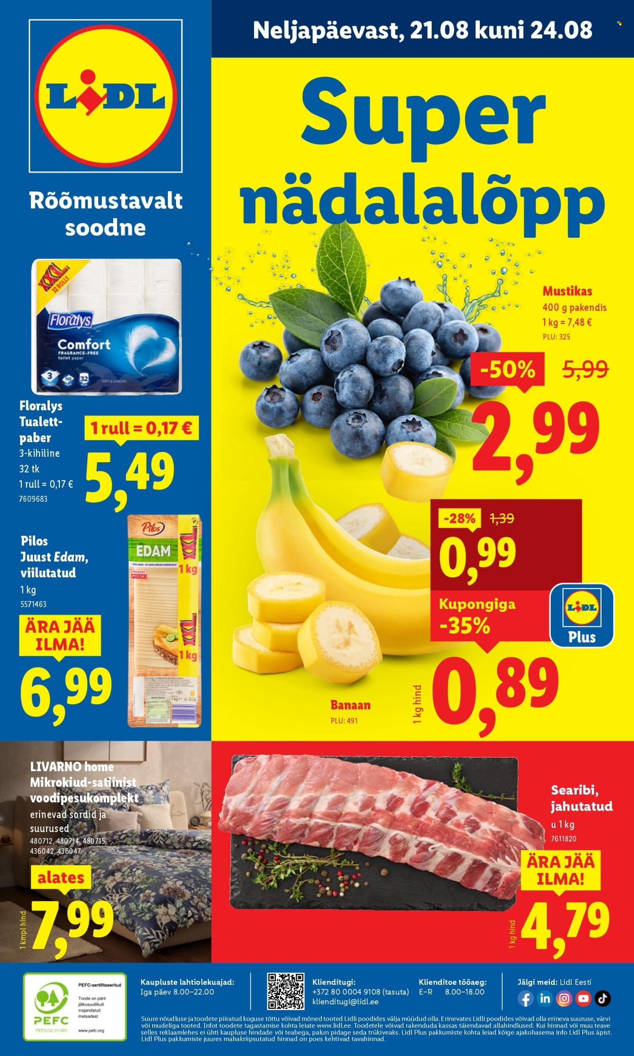 Lidl kliendileht - Kliendileht (18.08 - 24.08.2025)