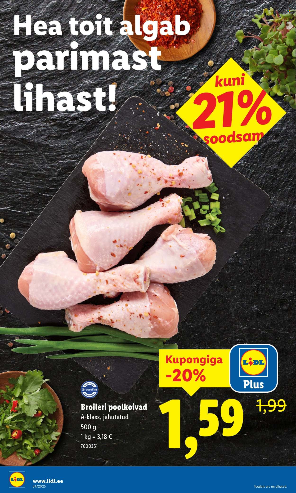 Lidl kliendileht - Kliendileht (18.08 - 24.08.2025)