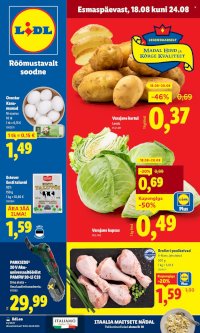 Lidl kliendileht - Kliendileht (18.08 - 24.08.2025)
