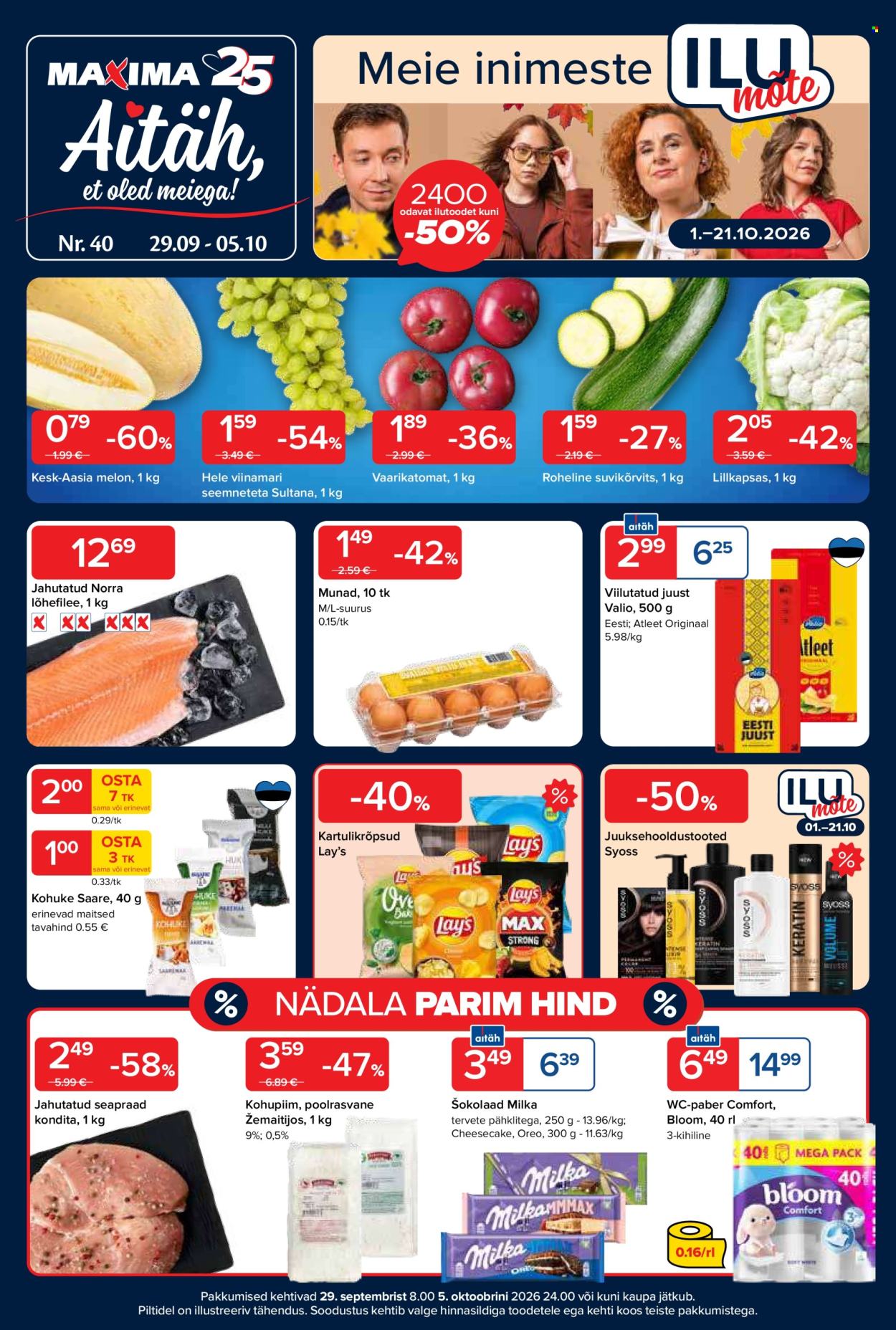 Maxima kliendileht (29.09 - 5.10.2026)